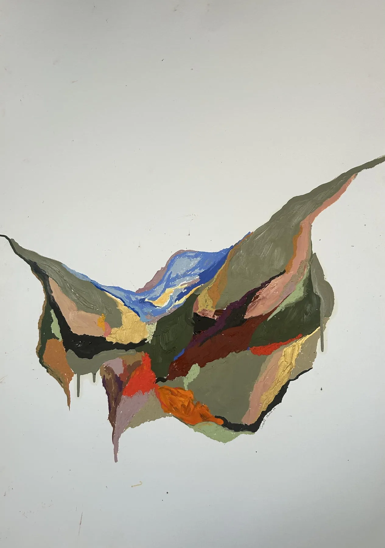 Untitled (293-13), Carlota Roque Martins, 2026, Mixed media on paper