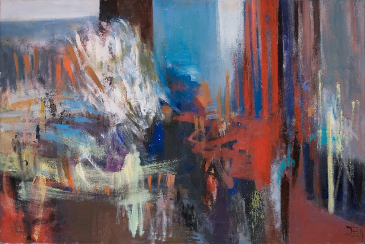 Same Difference, Deolinda Fonseca, 2011, Oil on canvas