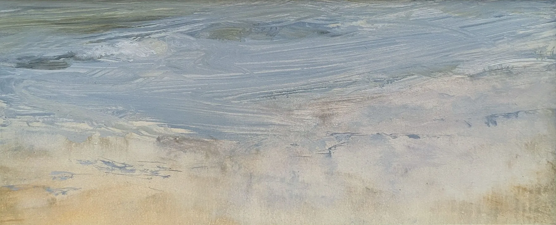 Untitled (282-20), Paulo Barreiros Cardoso, 2024, Oil on paper on aluminium