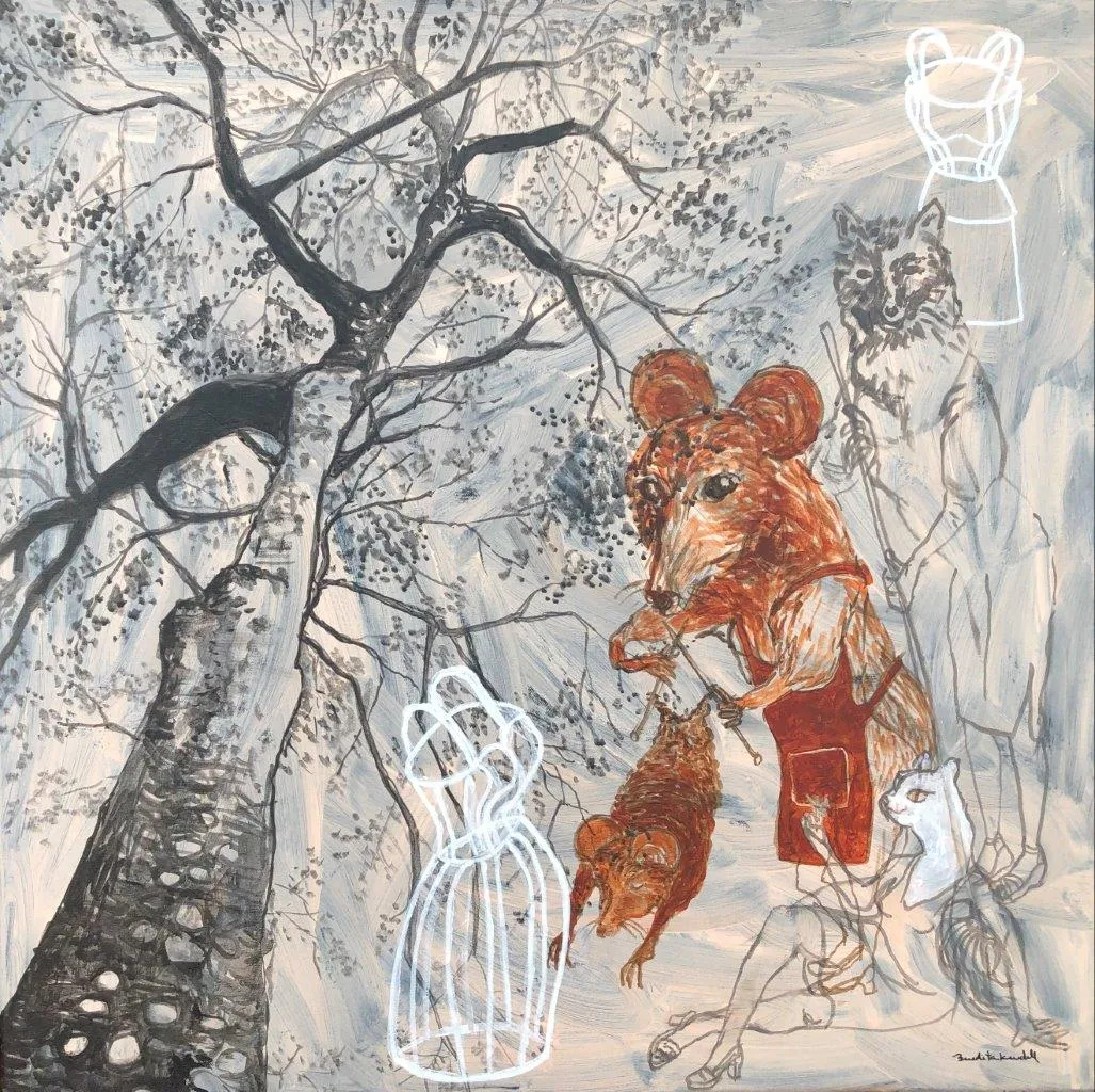 Great expectations, Benedita Kendall, 2022, Acrylic on canvas