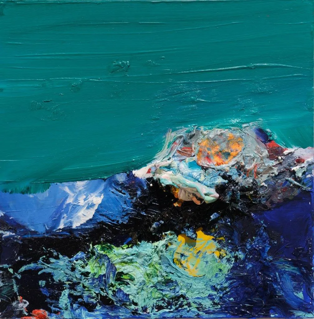 Invocação XI, Ana Sério, 2022, Oil on MDF