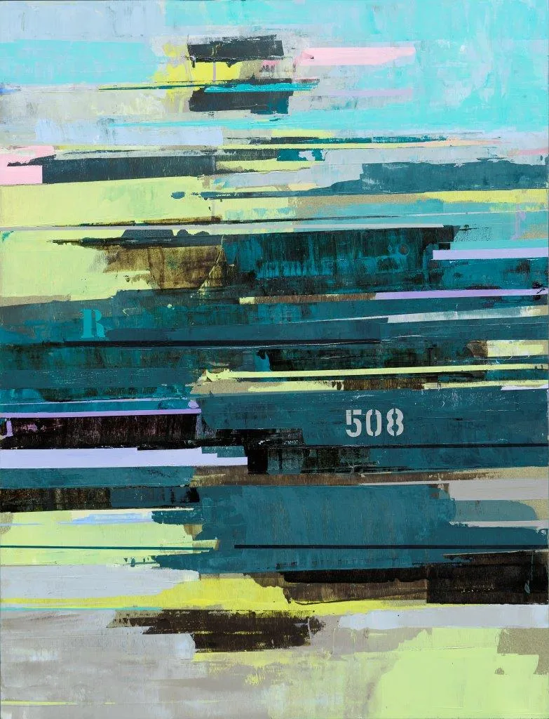 Untitled (P87-09), Victor Costa, 2019, Acrylic on canvas