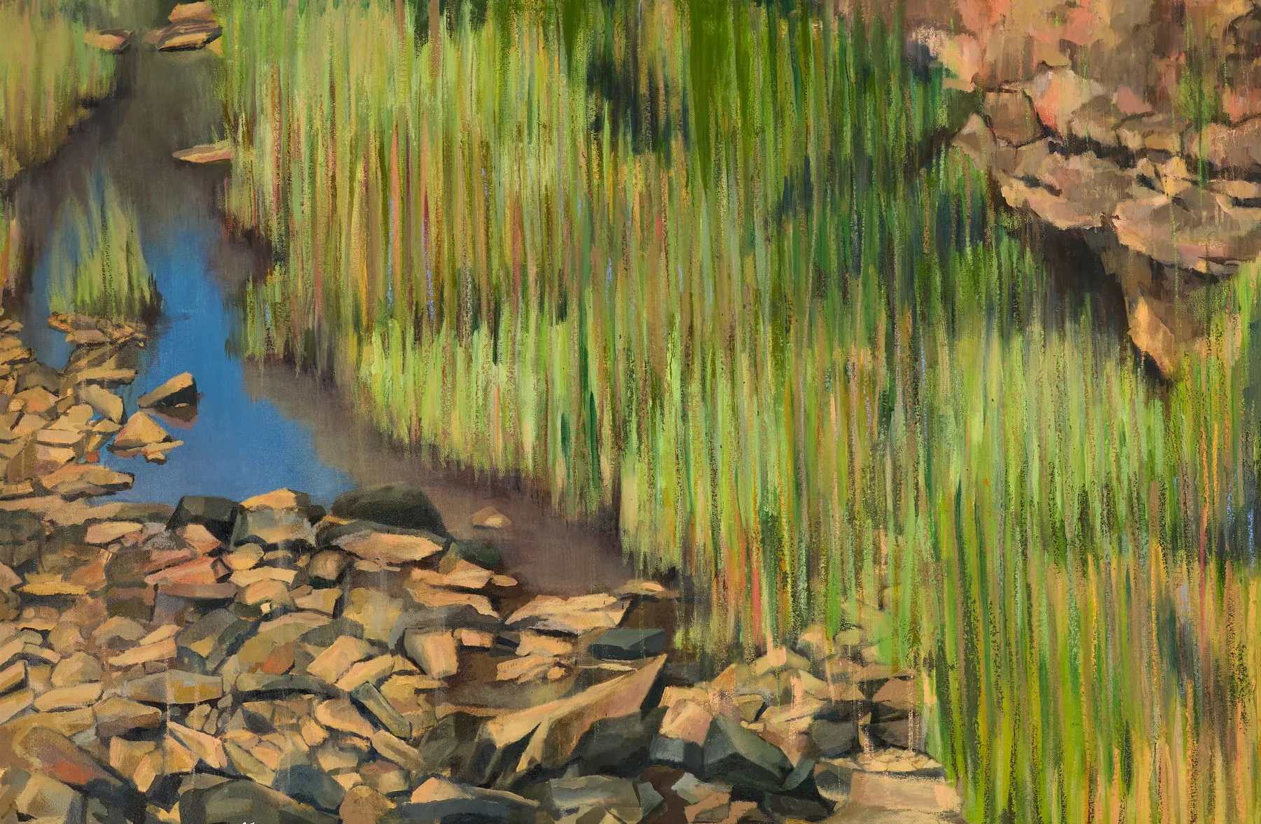 Untitled (304-05), Stefanie Pullin, 2026, Mixed media on canvas