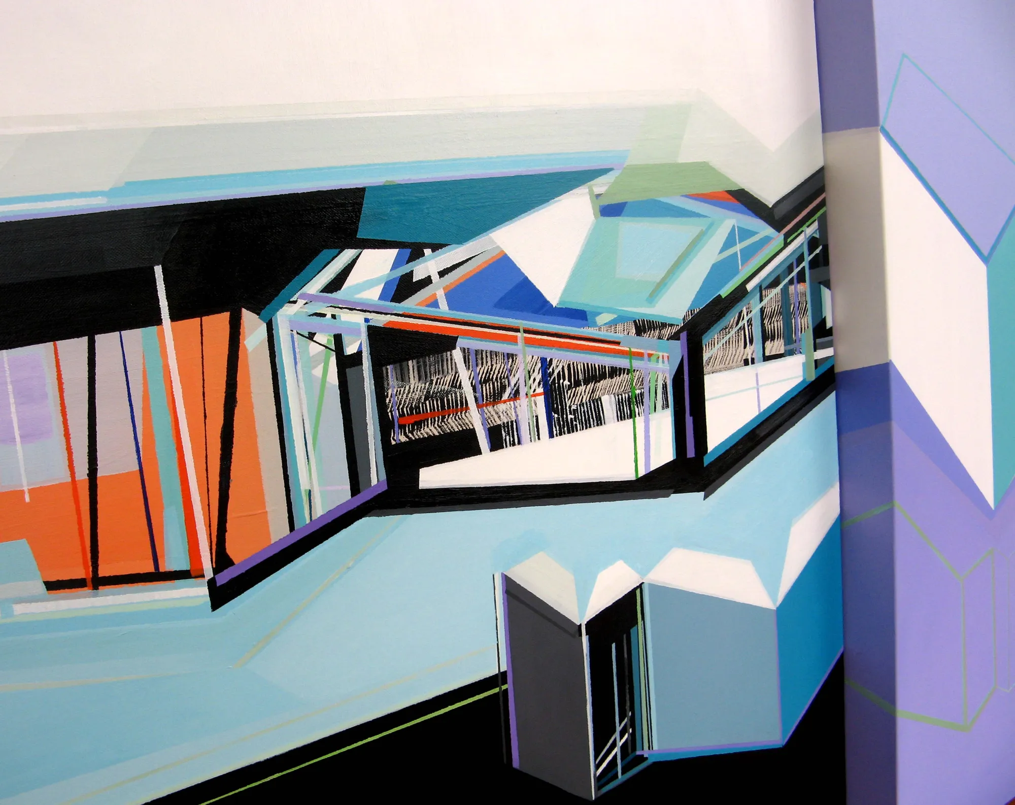 De uma forma muito clara #1, Ana Pais Oliveira, 2014, Acrylic on canvas