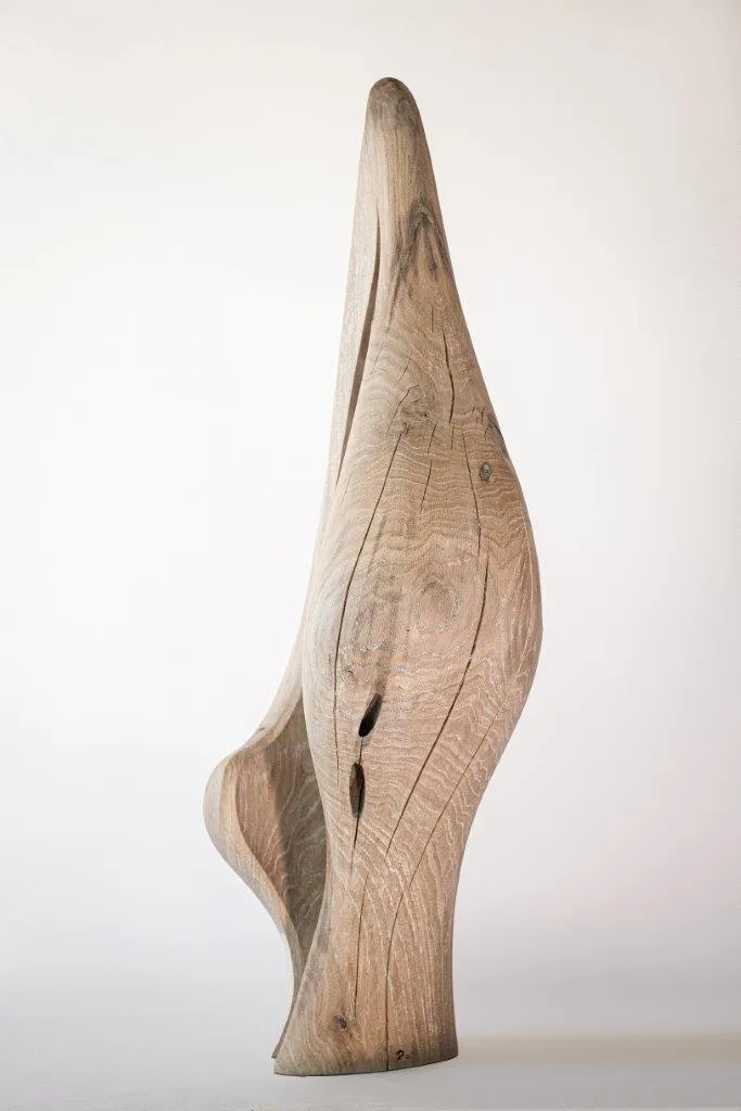 Yda, Tom Jablin, 2024, Oak wood sculpture