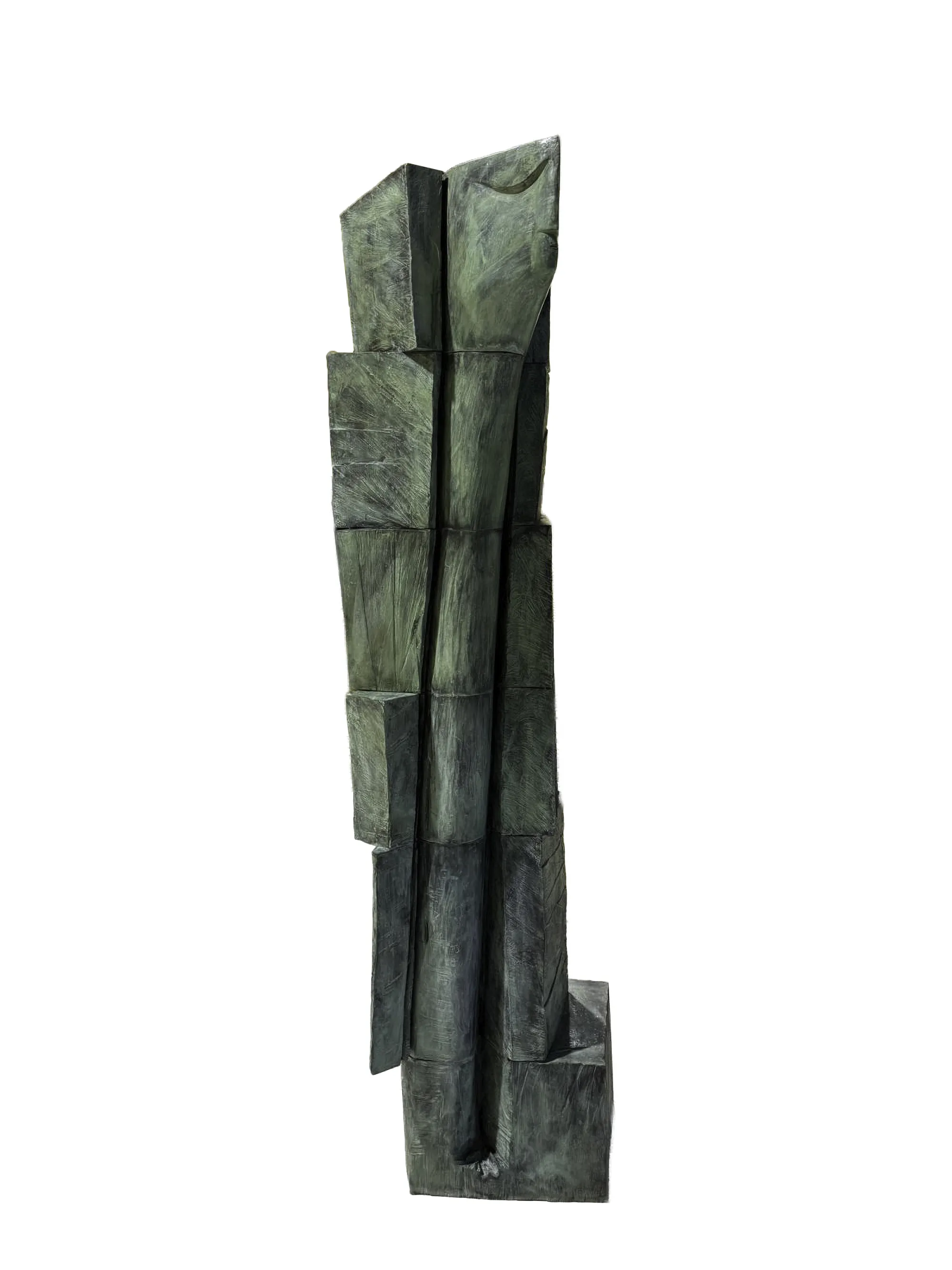 Totem, Paulo Neves, 2025, Bronze sculpture