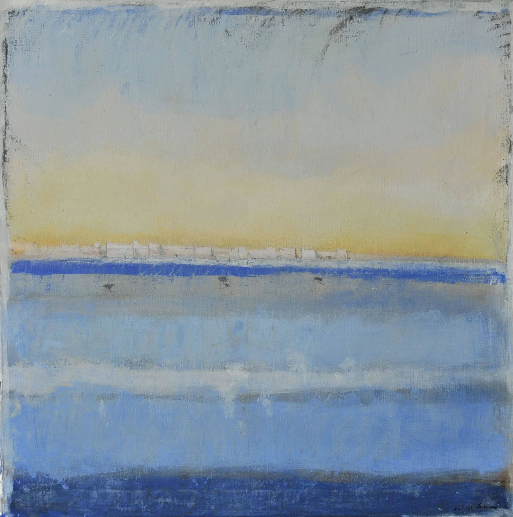 Horizonte III, Rodrigo Ferreira, 2009, Oil on canvas