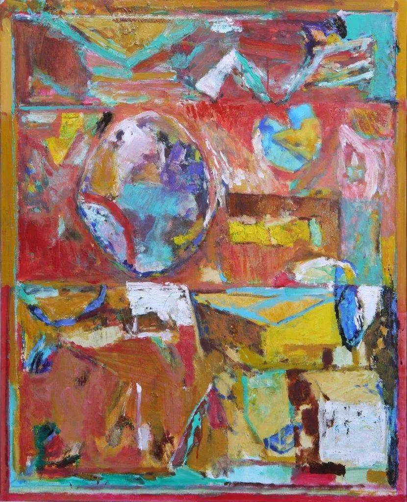 Untitled (221-04), Luís Rodrigues, 2020, Acrylic on canvas