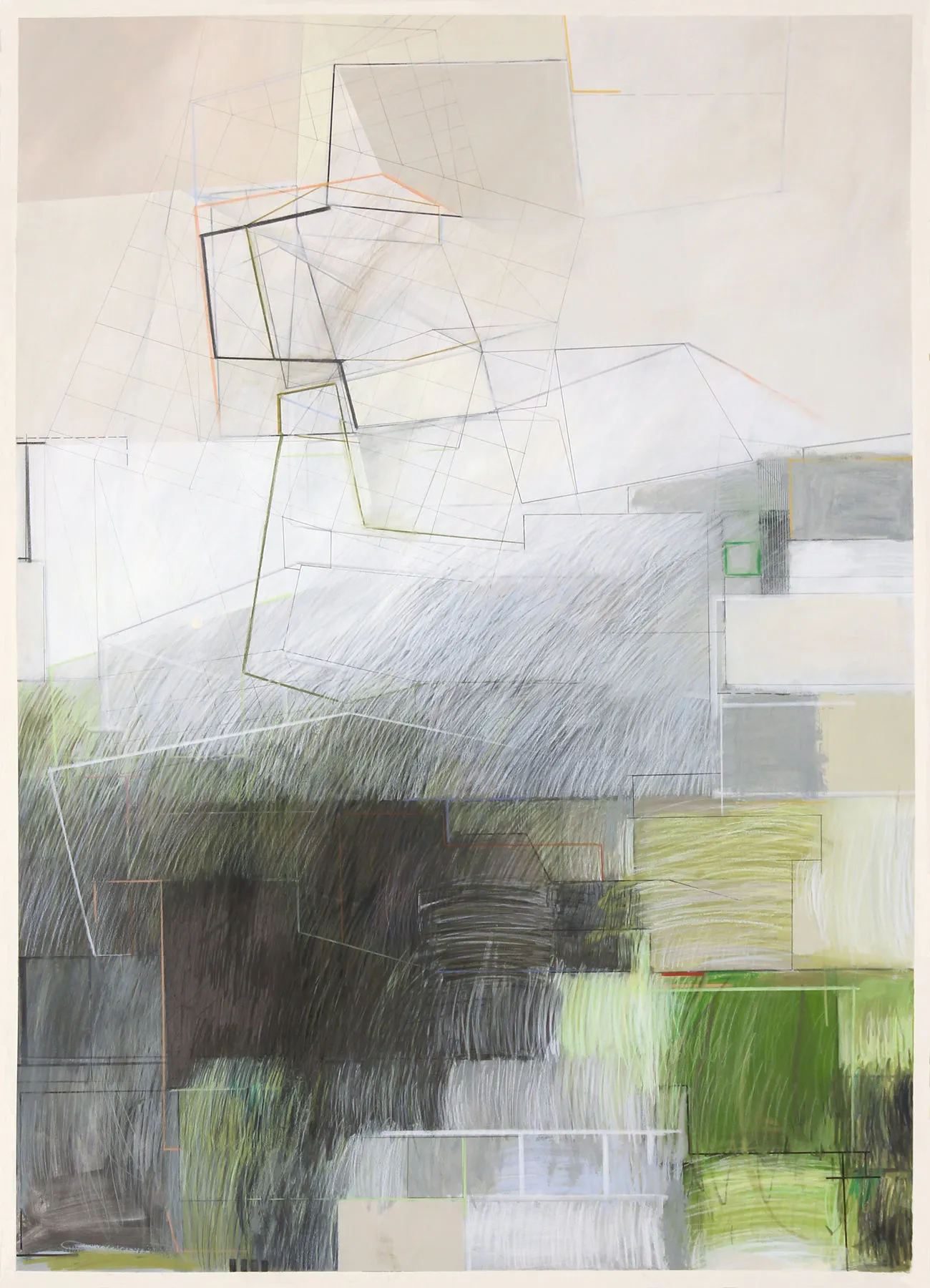 (de) Code #08, Susana Chasse, 2022, Mixed media on paper