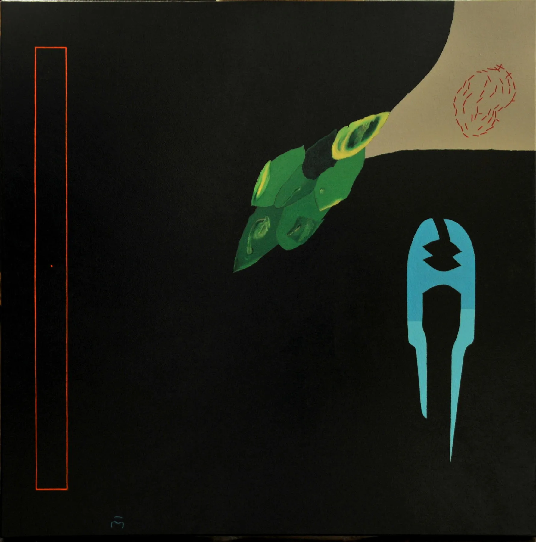 até ao fim, Fala Mariam, 2008, Acrylic on canvas
