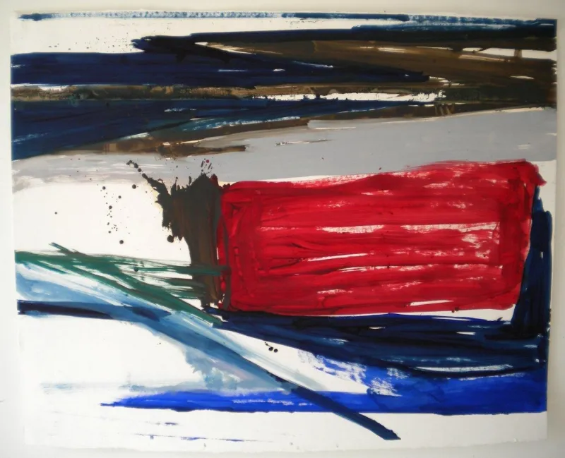 Interior I, Ana Sério, 2011, Oil on paper