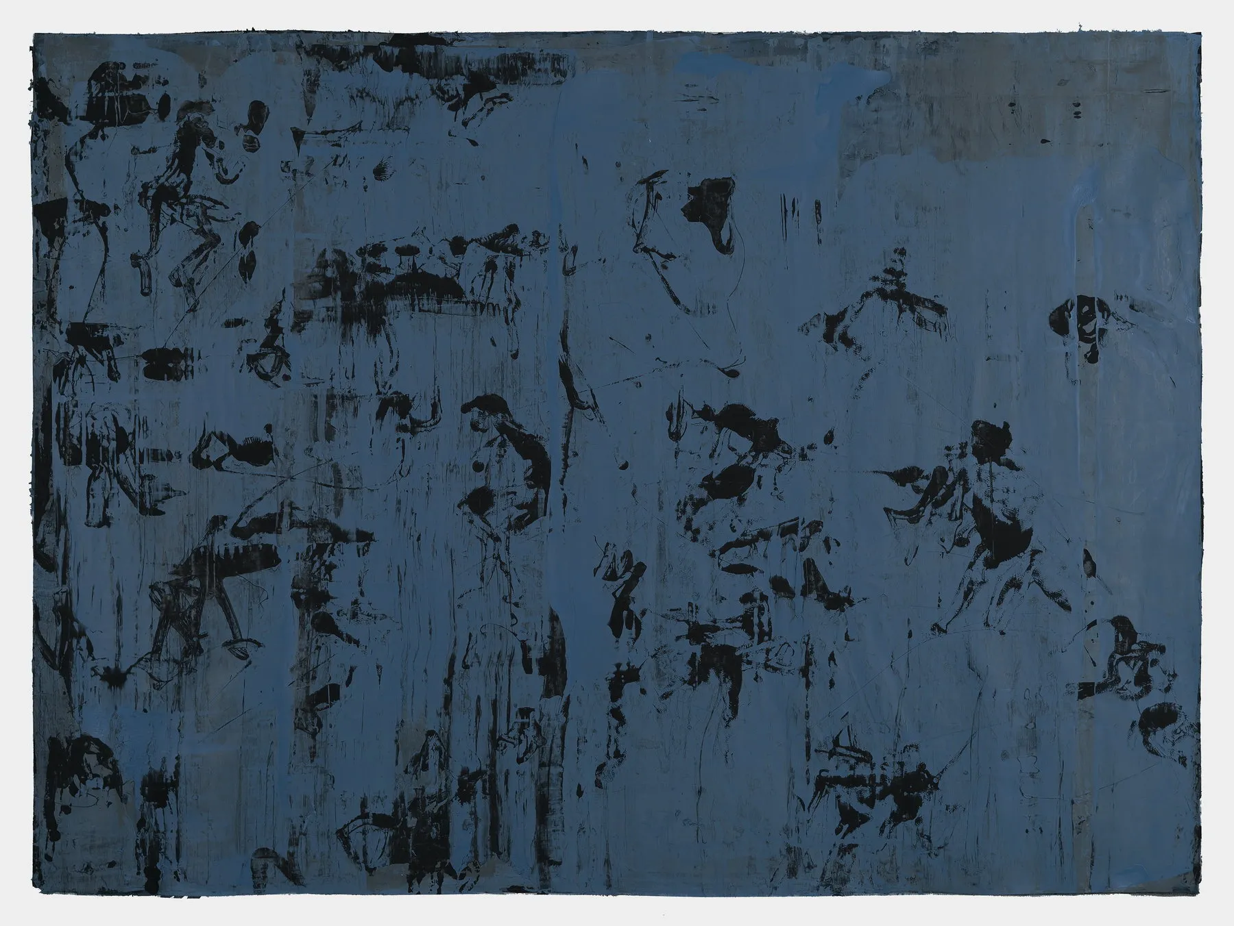 Atlantide, Jean Pierre Porcher, 2018, Acrylic on canvas