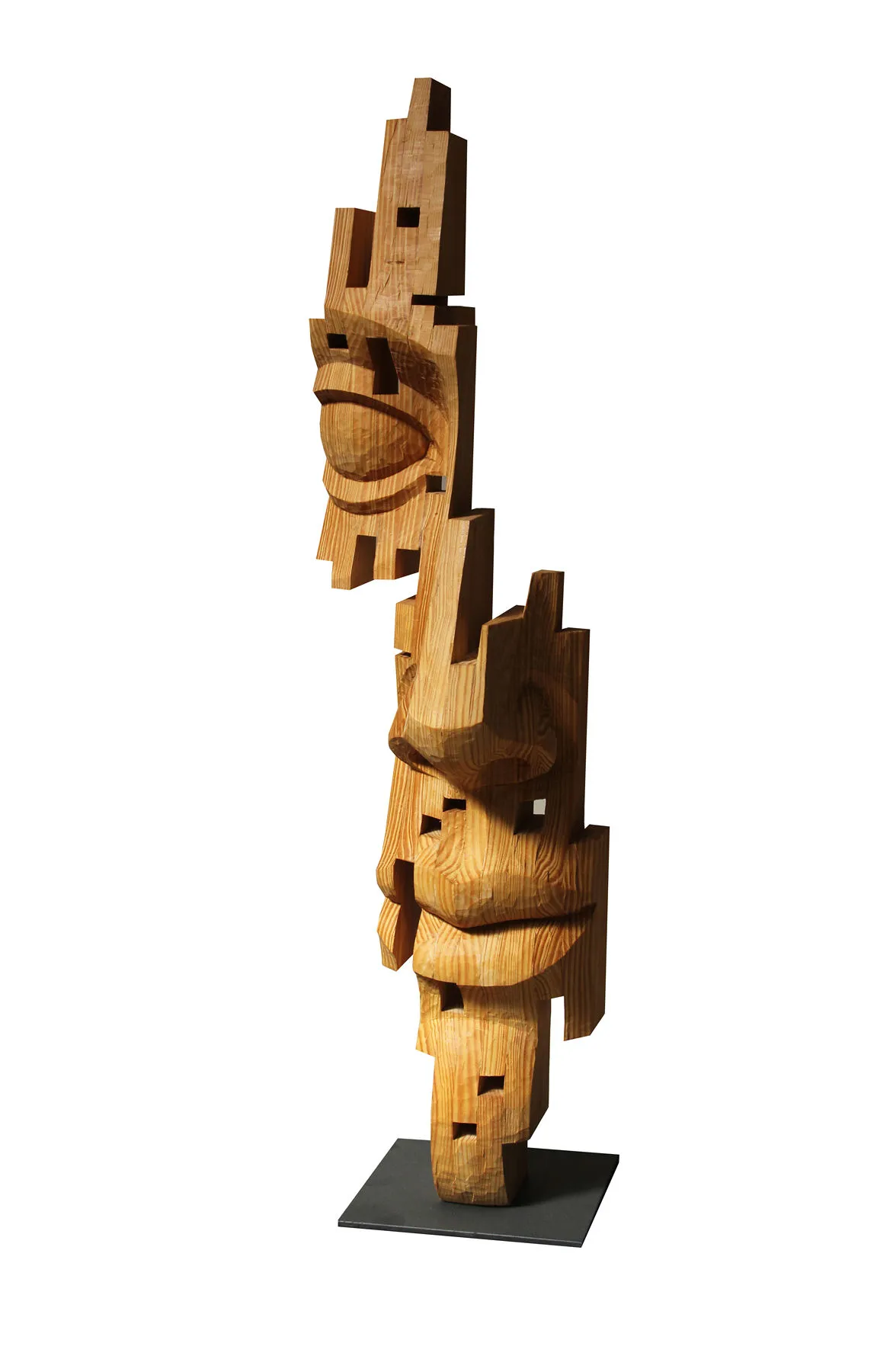 Untitled, Nogueira Lopes, 2024, Pine wood sculpture