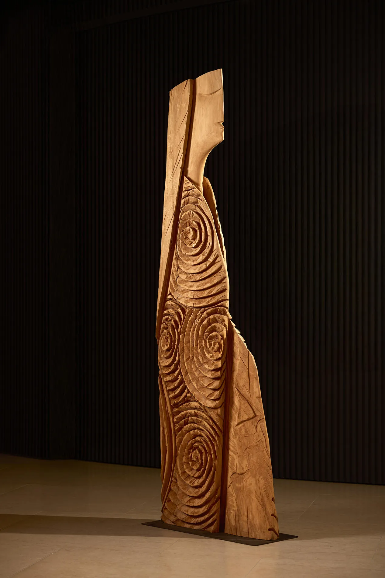 Série Caminho dos Santos (AM#2), Paulo Neves, 2023, Madeira de cedro