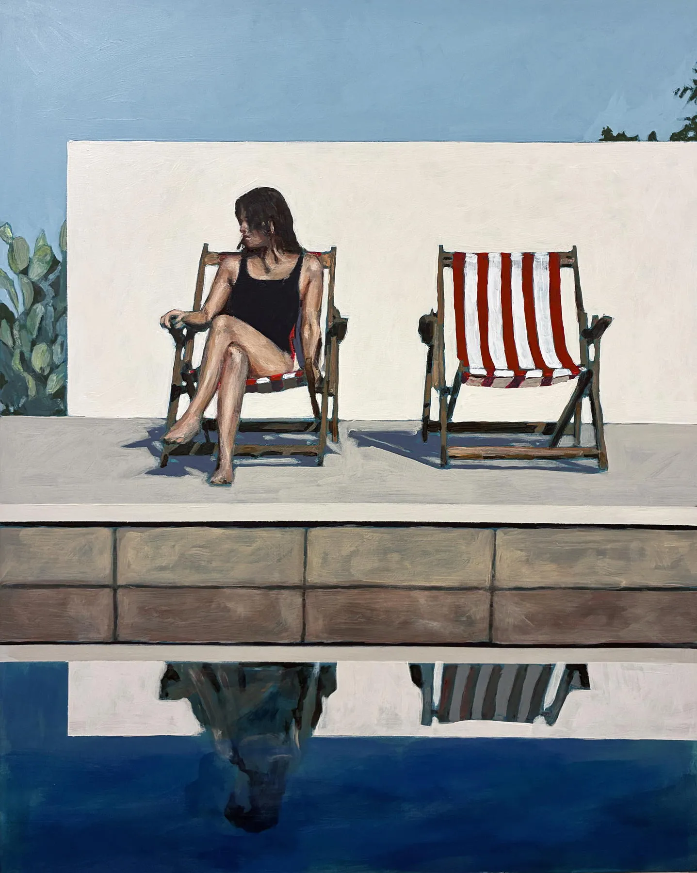 Untitled (301-09), Ana Cardoso, 2026, Acrylic and coloured pencil on MDF