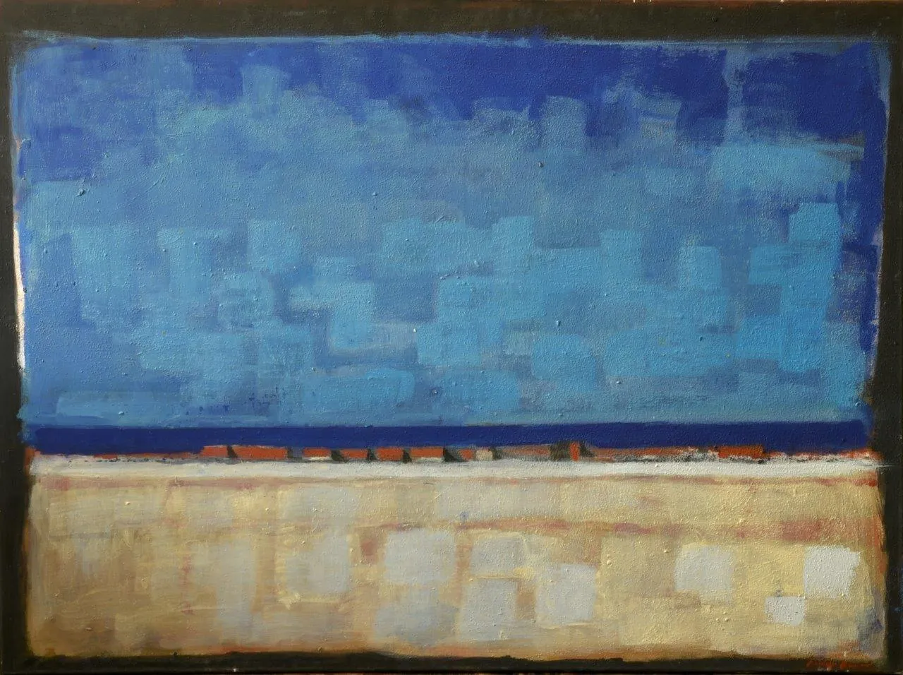 Littoral, Rodrigo Ferreira, 2021, Acrylic on canvas