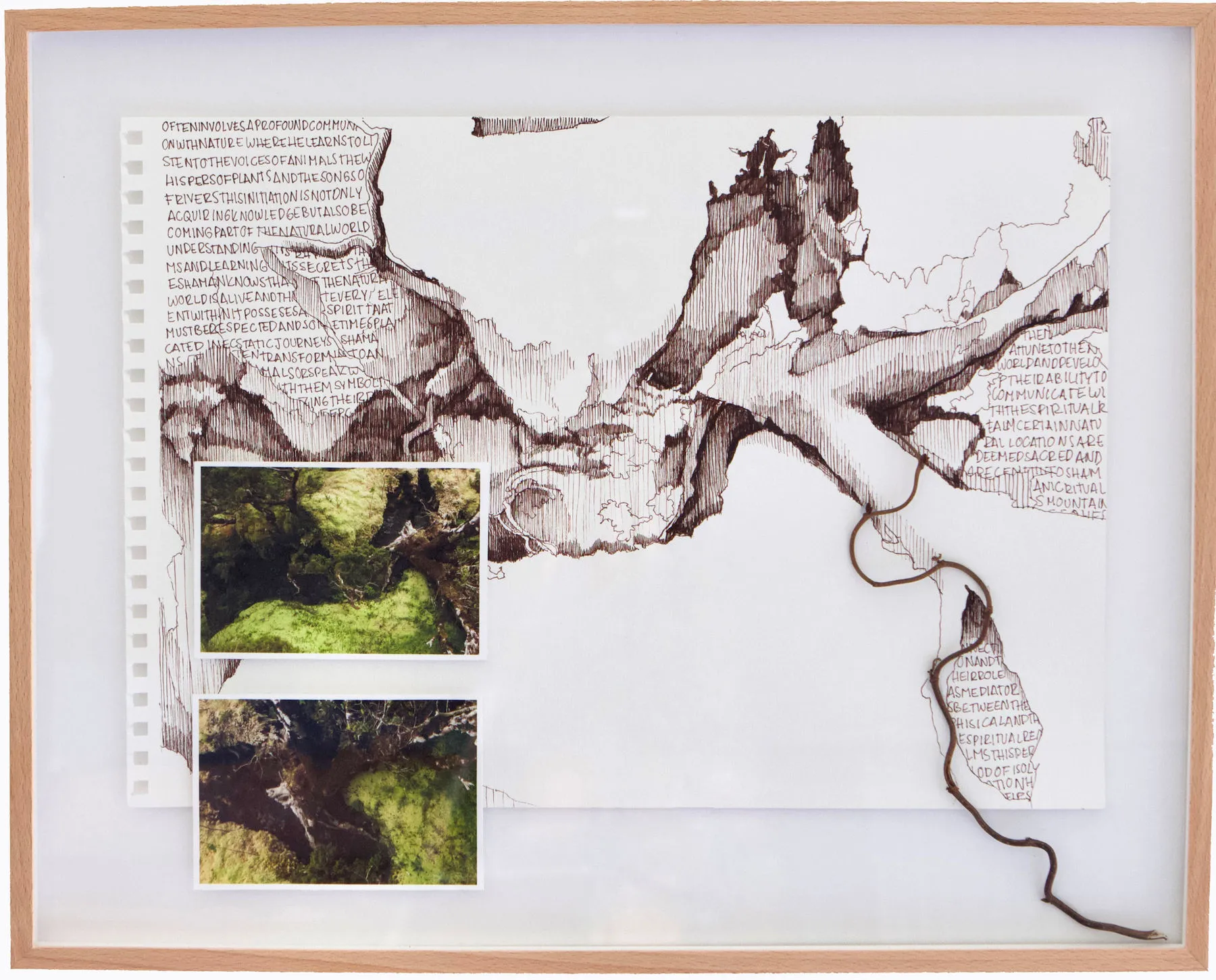Untitled (304-21), Stefanie Pullin, 2026, Mixed media on paper