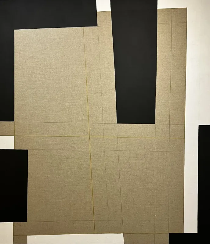 La Frontera de la Inquietud (262-07), Gustavo Mendez-Lizka, 2022, Mixed media on canvas