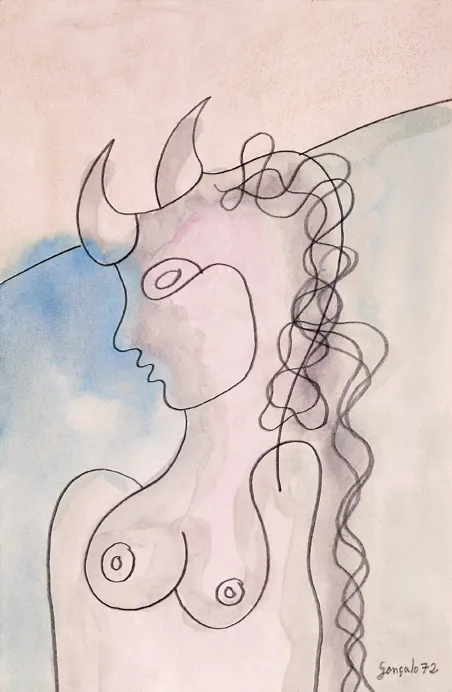 Untitled (67-04), Gonçalo Duarte, 1972, Mixed media on paper