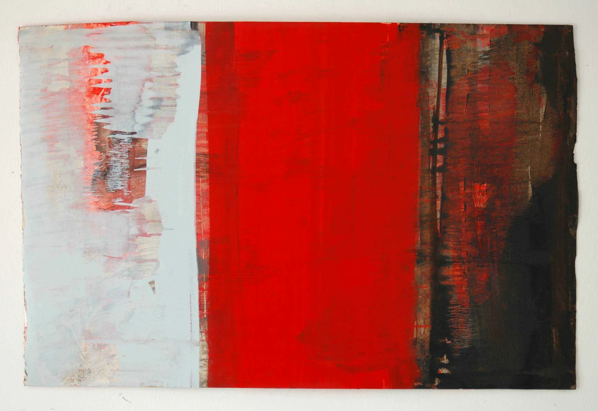 Espelho de tinta II, Ana Sério, 2012, Oil on paper