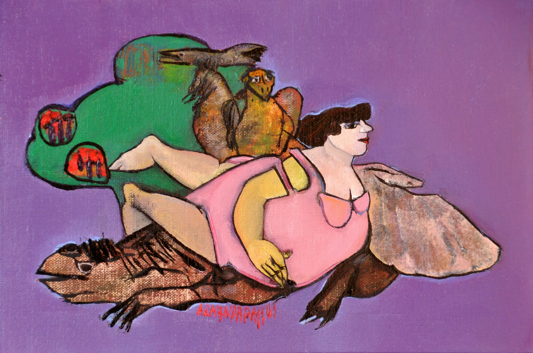 Untitled (118-07), Armanda Passos, 2012, Oil on canvas