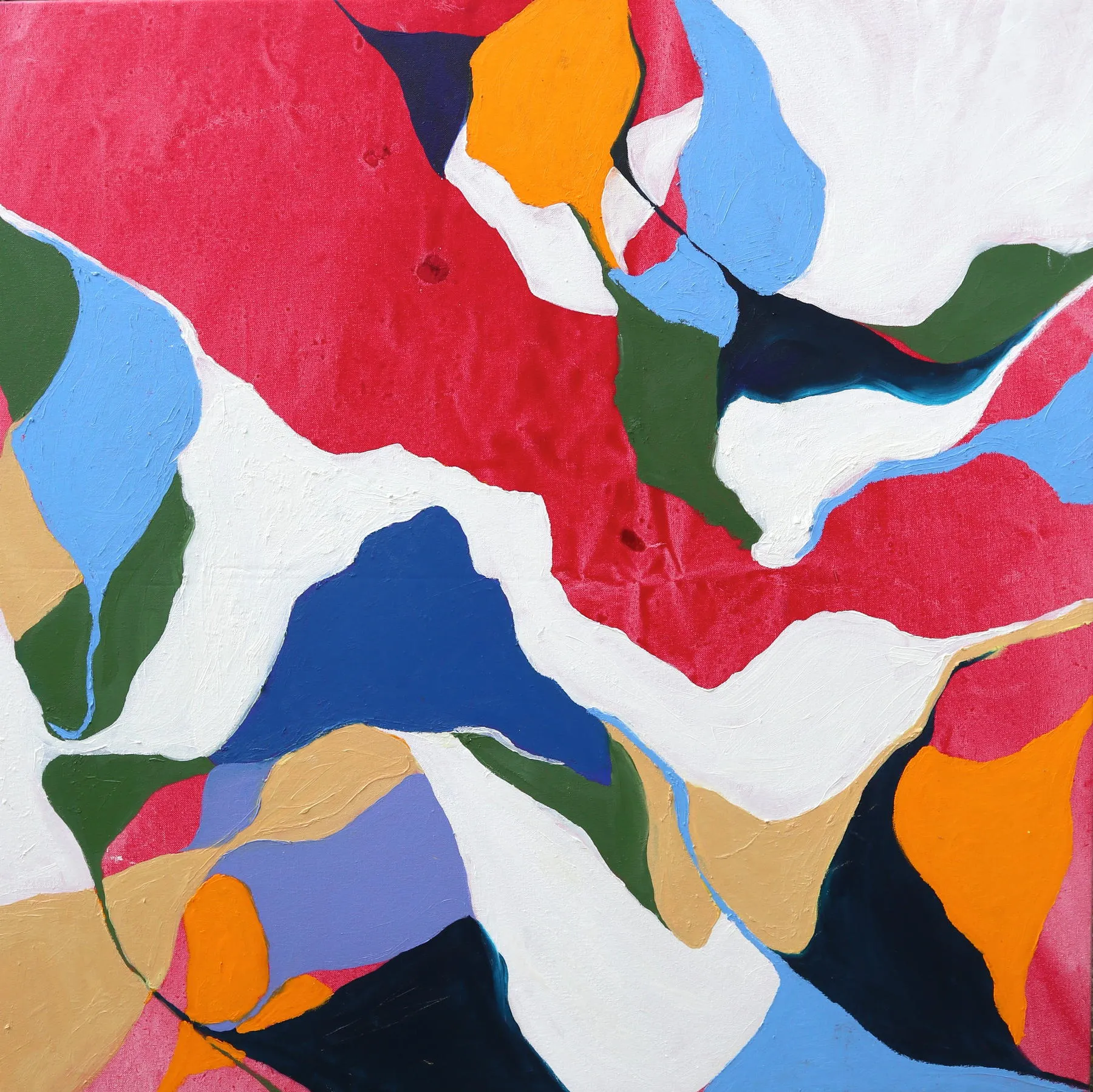Untitled - série Mapas 27, Carlota Roque Martins, 2021, Oil on canvas