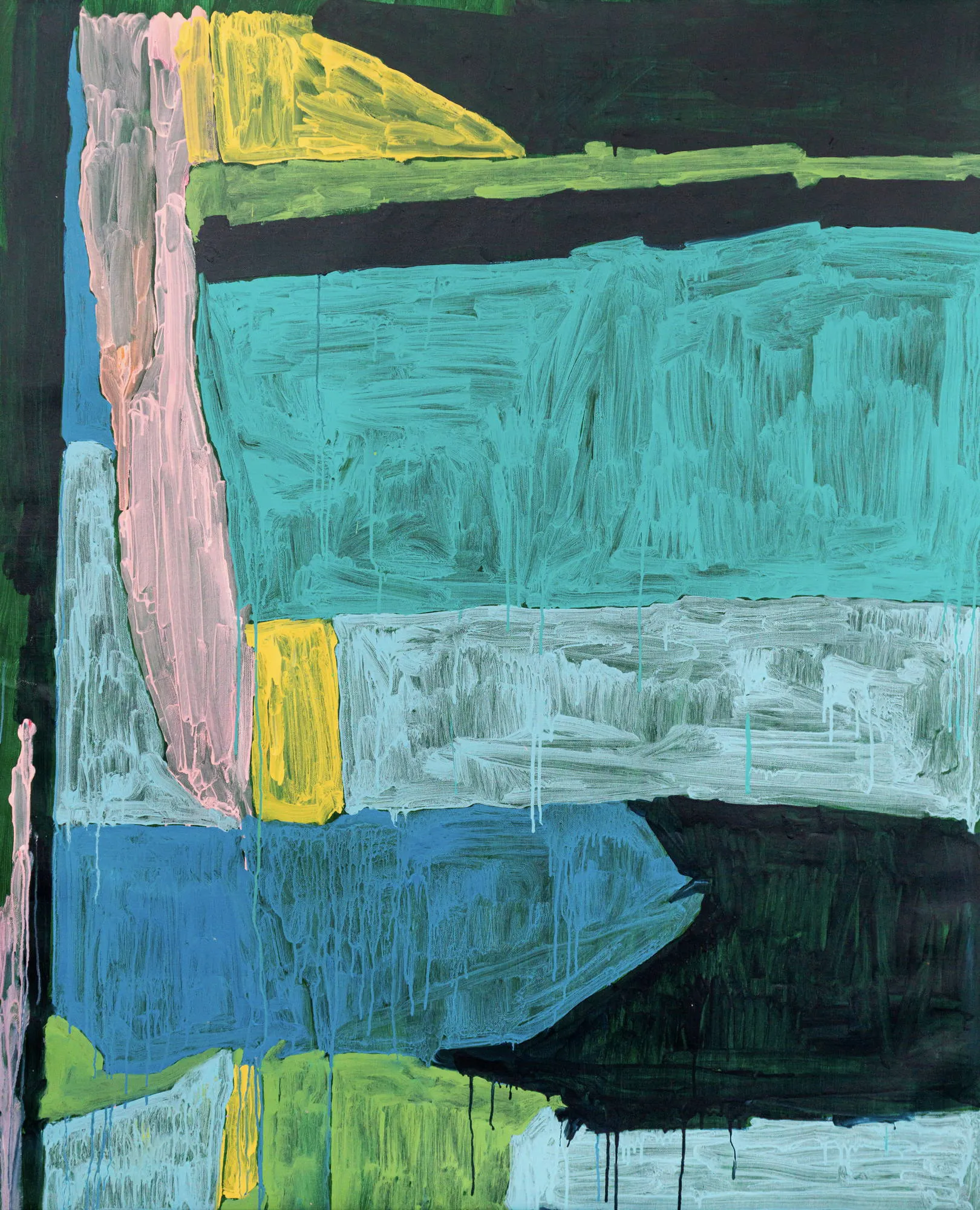 Coisas do interior, Maísa Champalimaud, 2026, Acrylic on canvas