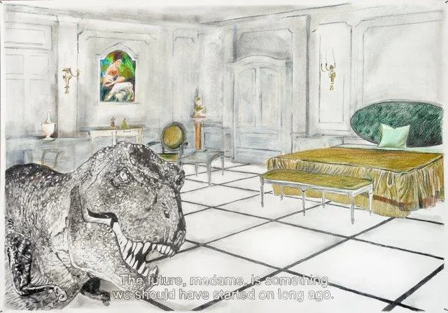 Long ago, Catarina Patrício, 2020, Graphite on paper