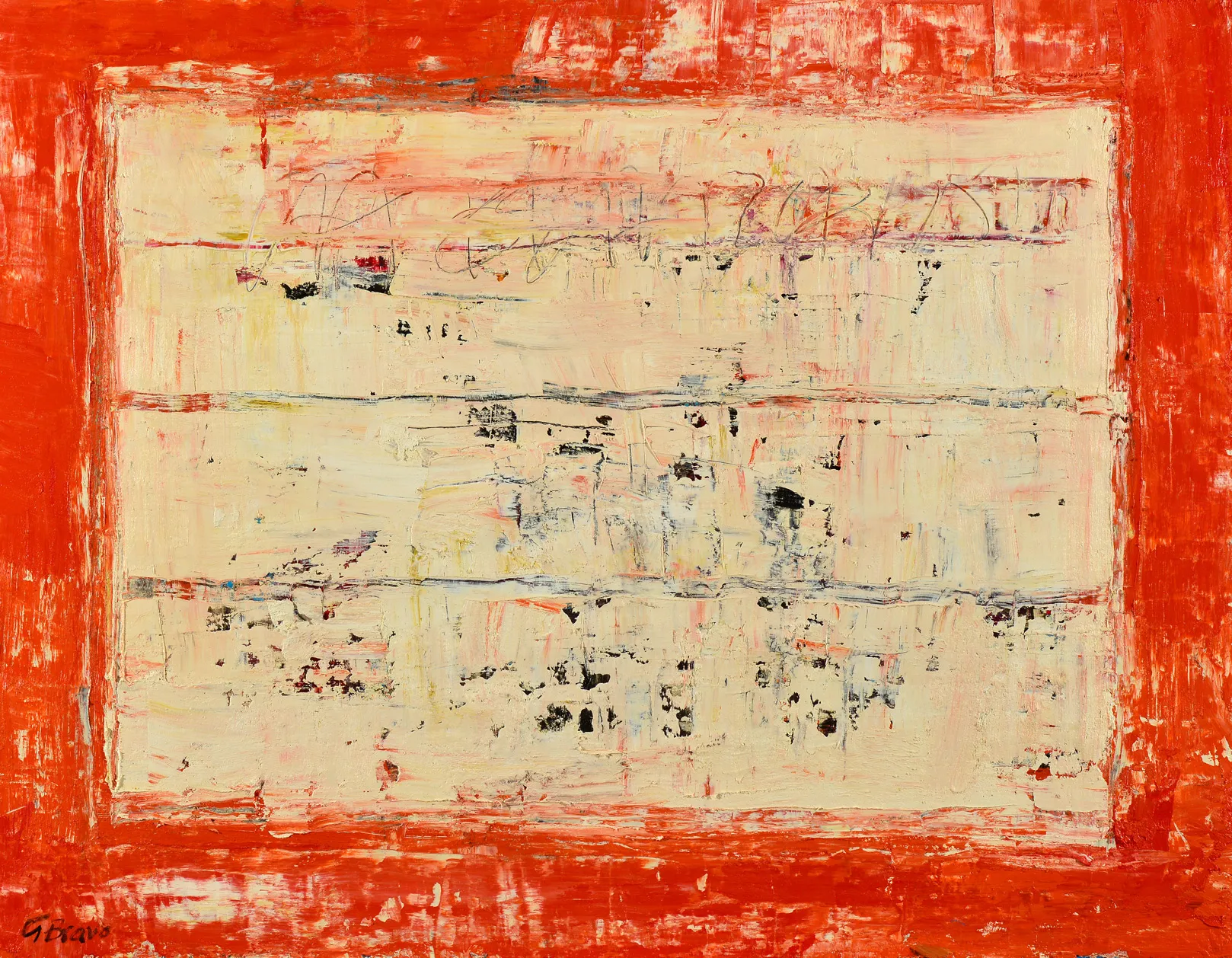 Untitled (217-10), González Bravo, 2017, Oil on canvas