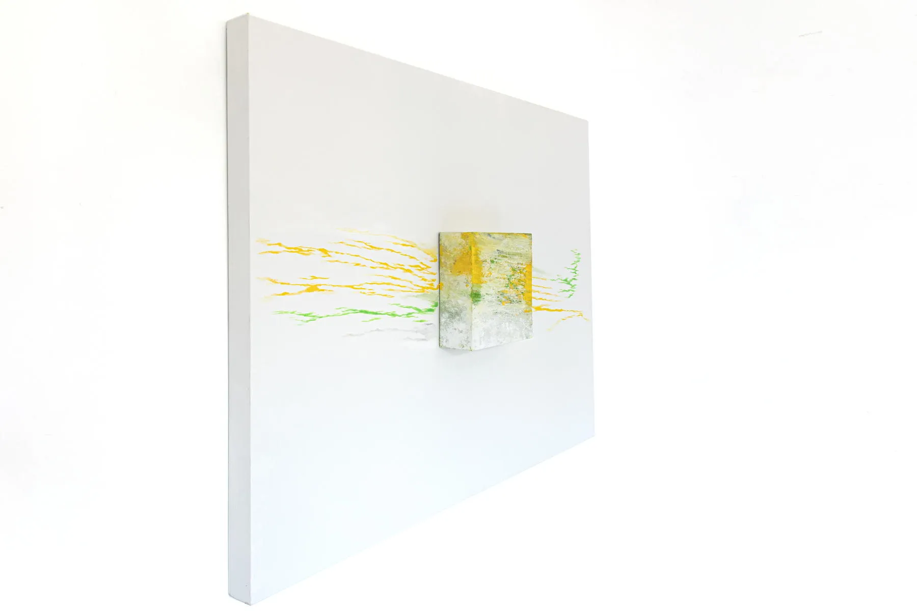 Una Mañana Clara de Invierno, Alberto Reguera, 2021, Mixed media on canvas