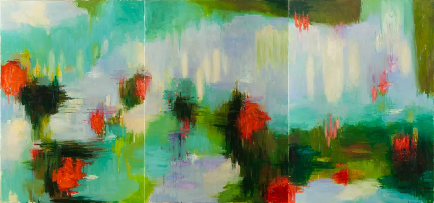 A.P.26-705 (Water Lilies), Branislav Mihajlović, 2026, Oil on canvas
