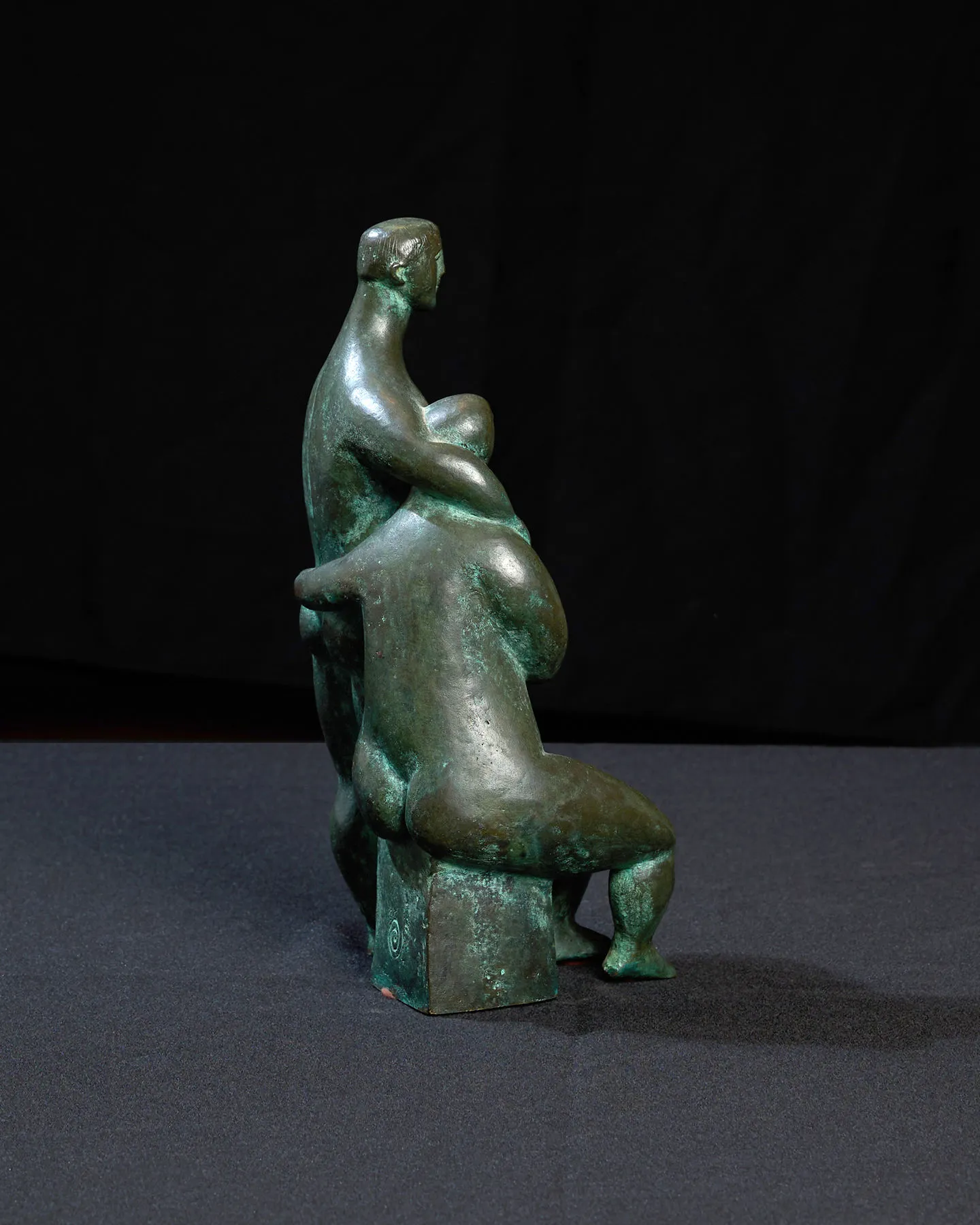 Untitled - (Casal), Jorge Vieira, Bronze sculpture