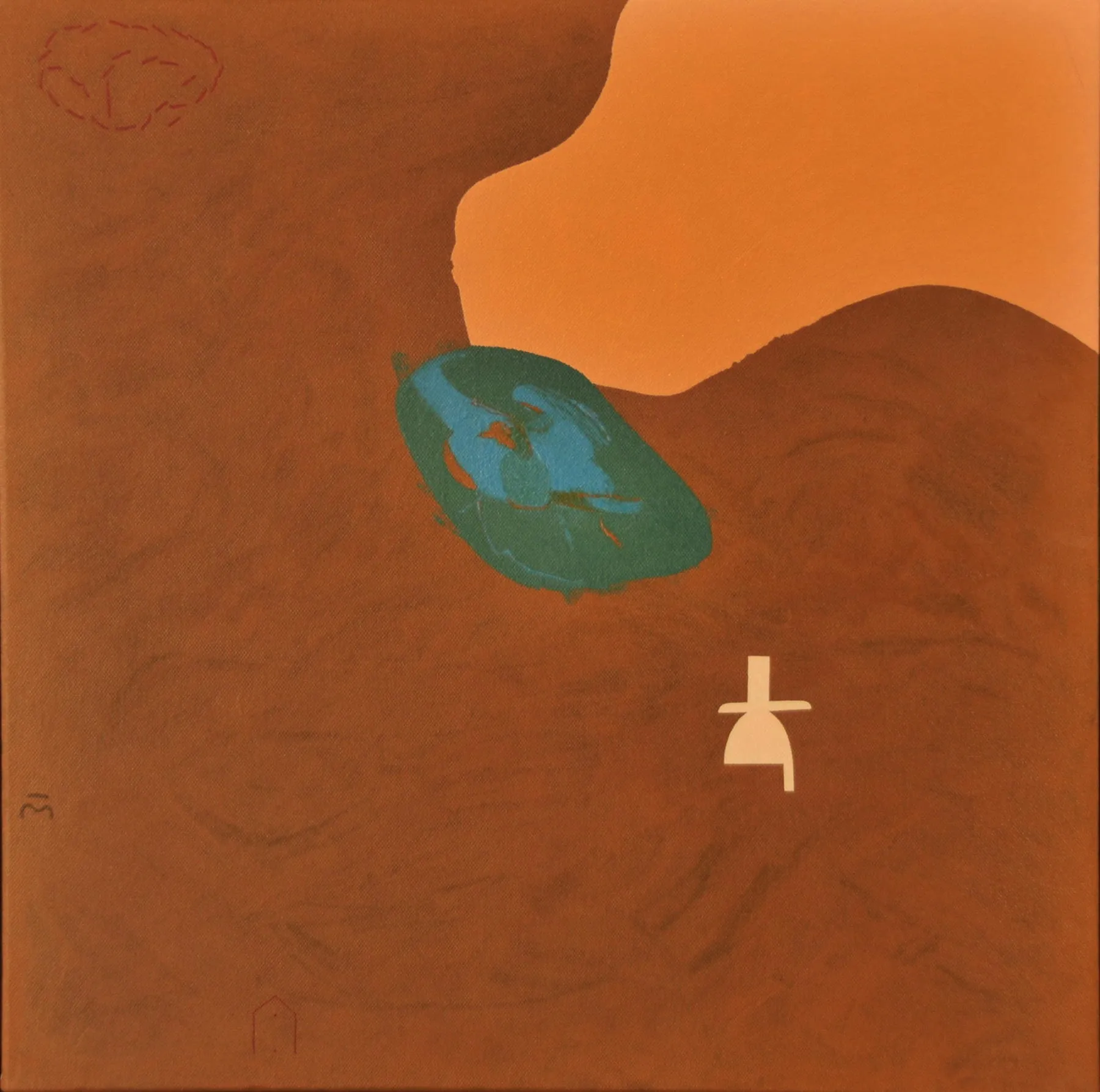 ocidente, Fala Mariam, 2008, Acrylic on canvas