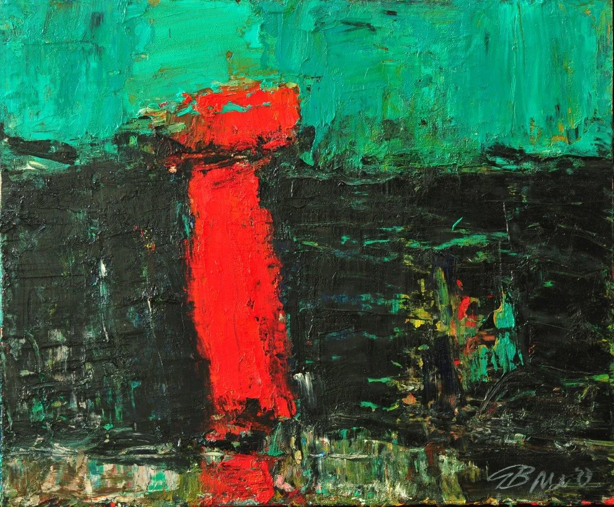 Untitled (162-26), González Bravo, 2015, Oil on canvas