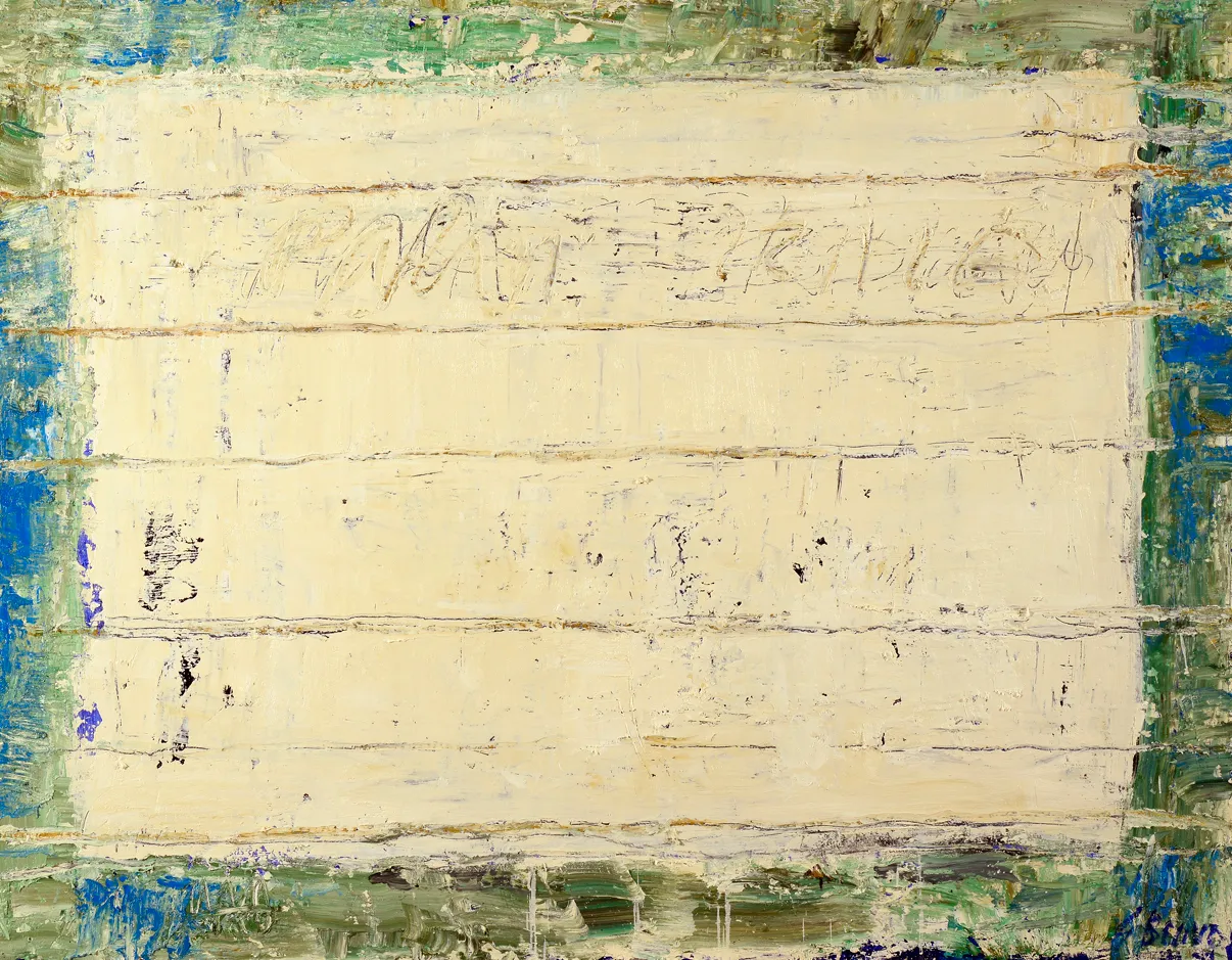 Untitled (217-11), González Bravo, 2017, Oil on canvas