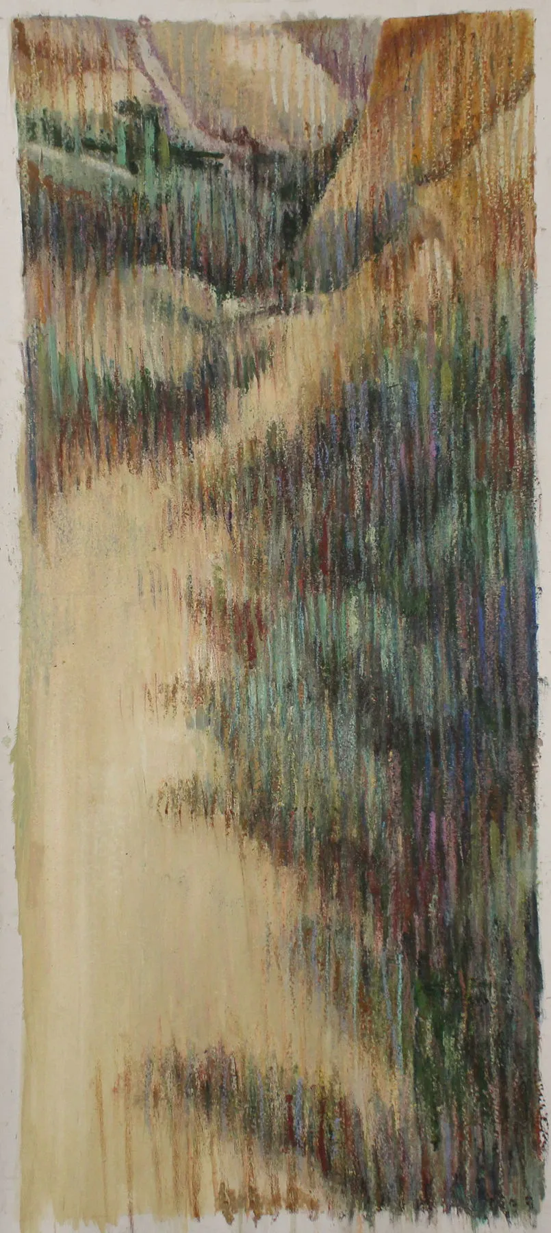 Untitled (232-02), Stefanie Pullin, 2020, Mixed media on canvas