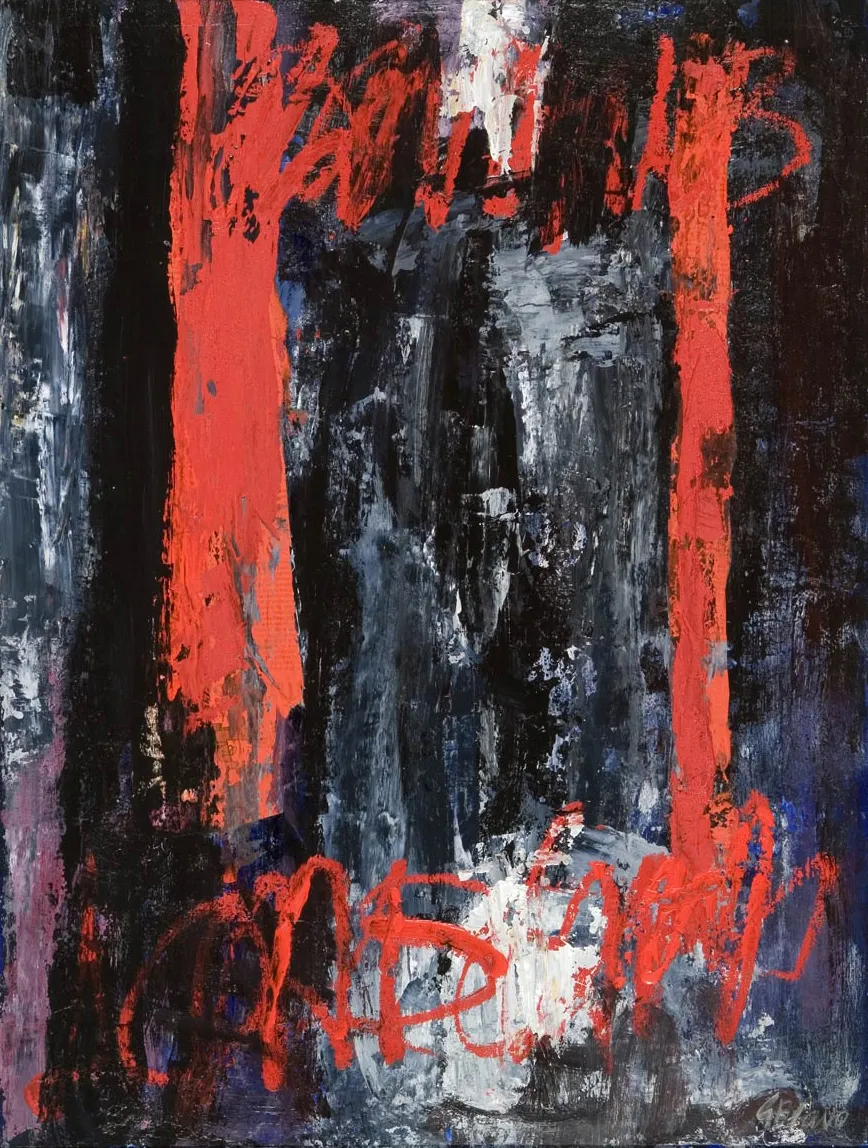 Untitled, González Bravo, 2006, Oil on cardboard