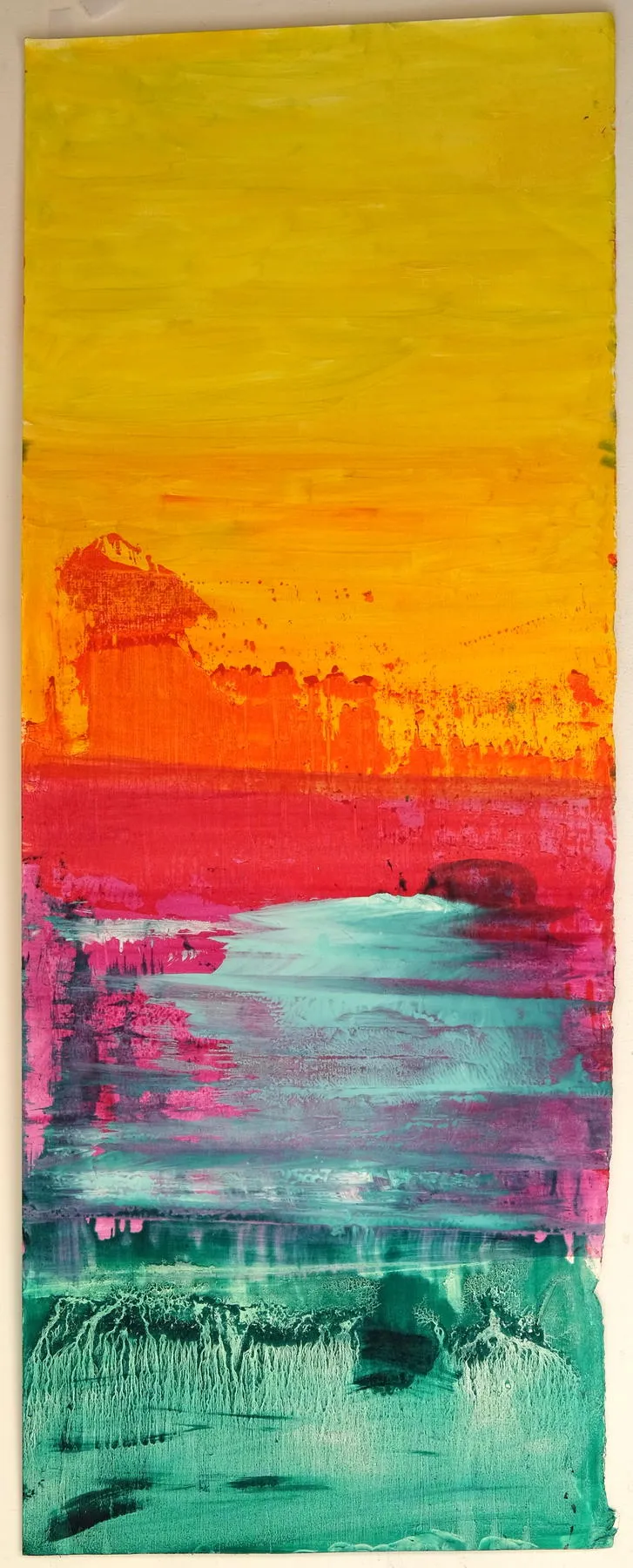 Filtro III, Ana Sério, 2019, Oil on paper