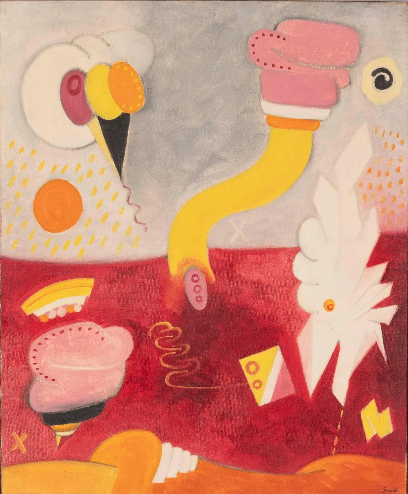 Untitled (GÇLDRT001), Gonçalo Duarte, Oil on canvas