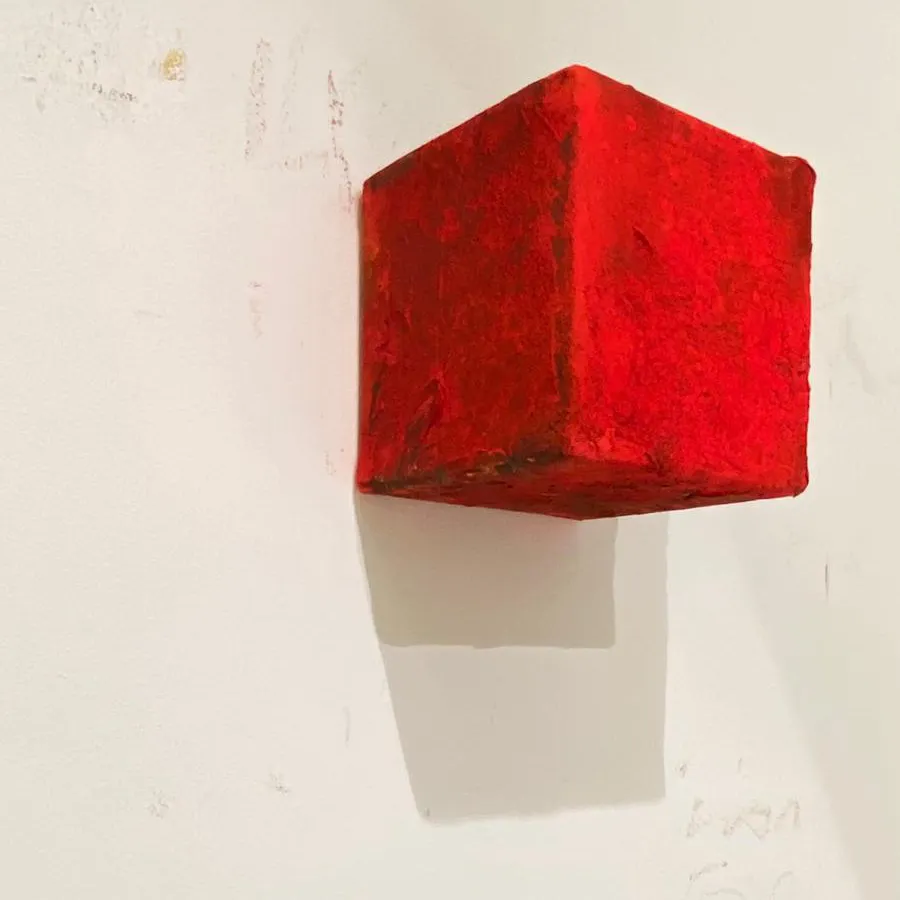 Monocromático Magnético, Alberto Reguera, 2026, Mixed media on canvas