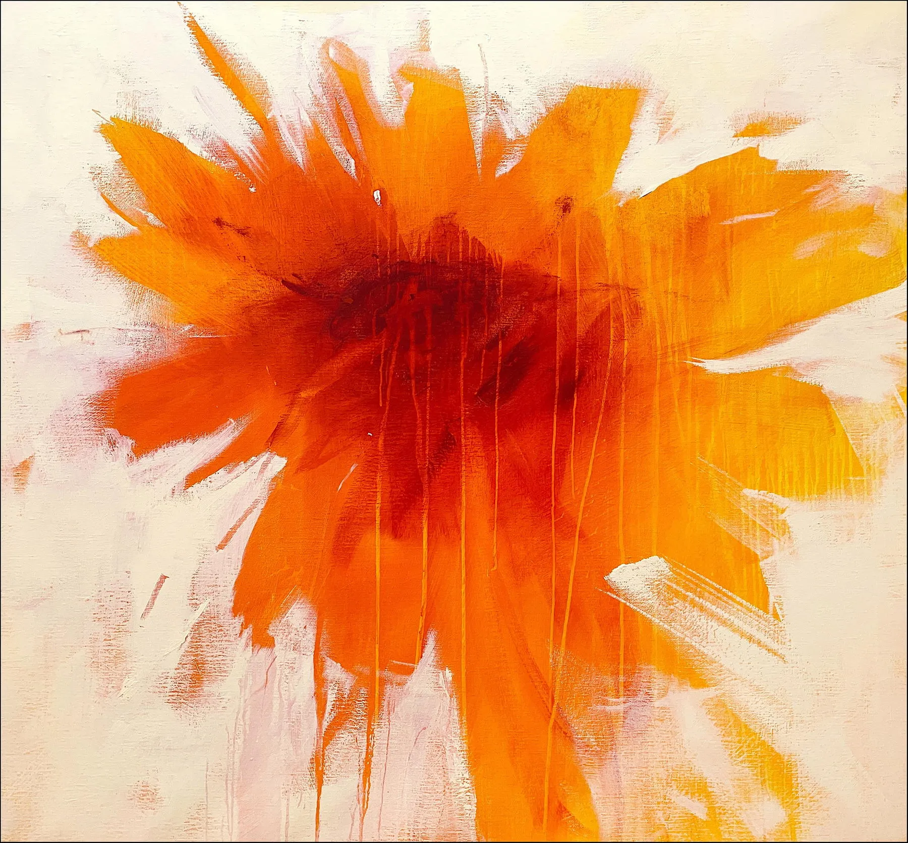 flor-flor #55, Fernando Gaspar, 2024, Acrylic on canvas