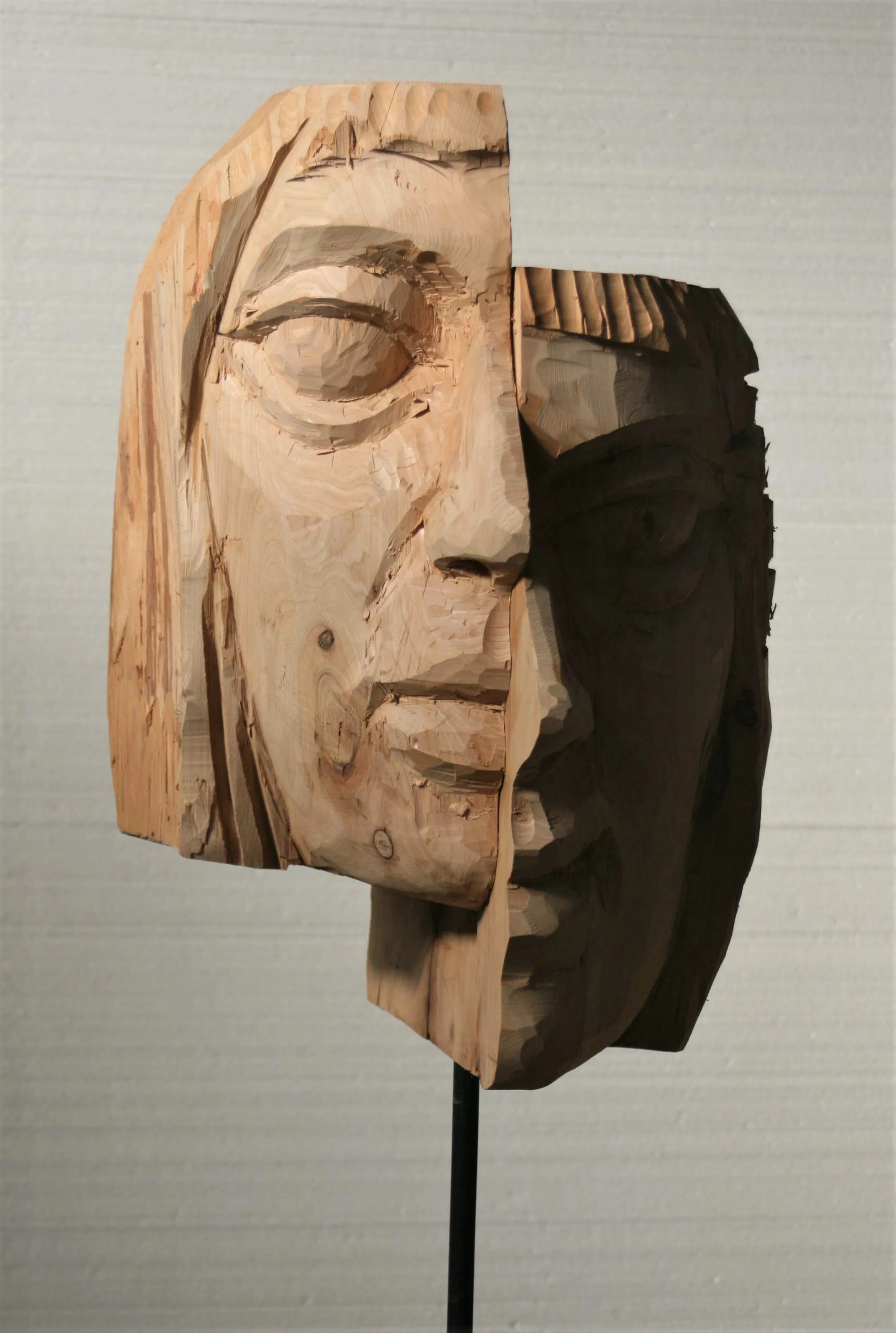 Dupla Face III, Nogueira Lopes, 2013, Cedar wood