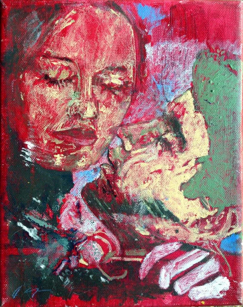 Untitled (133-14), João Cristóvão, 2013, Mixed media on canvas