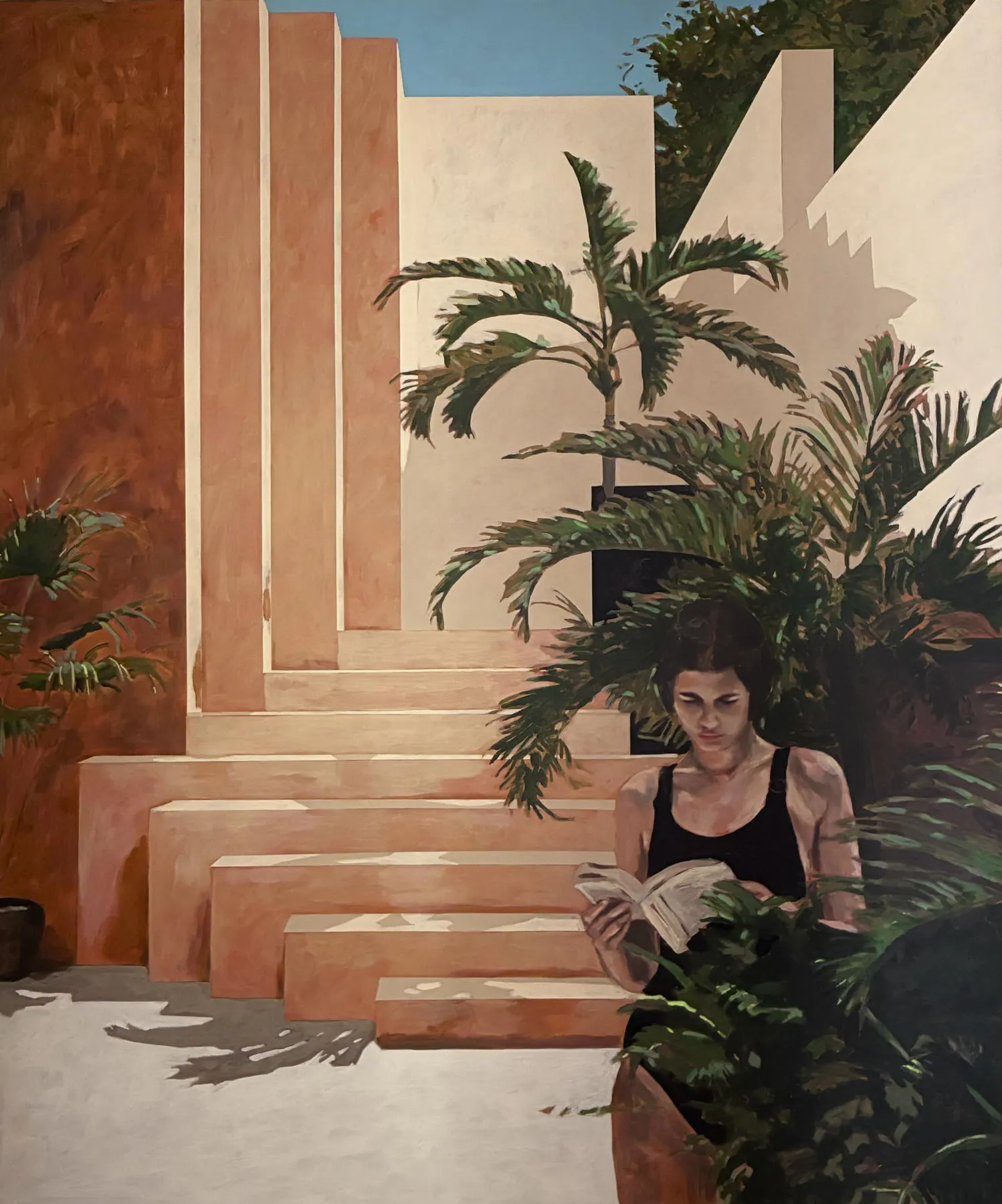 Untitled (301-03), Ana Cardoso, 2026, Acrylic and coloured pencil on MDF