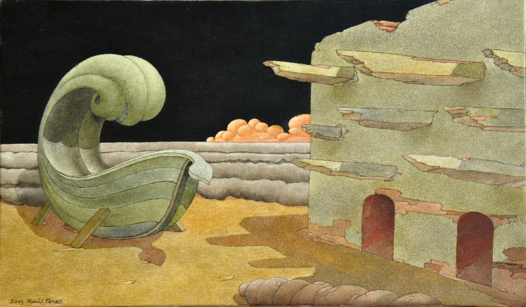 Untitled, Raúl Perez, 2009, Oil on canvas