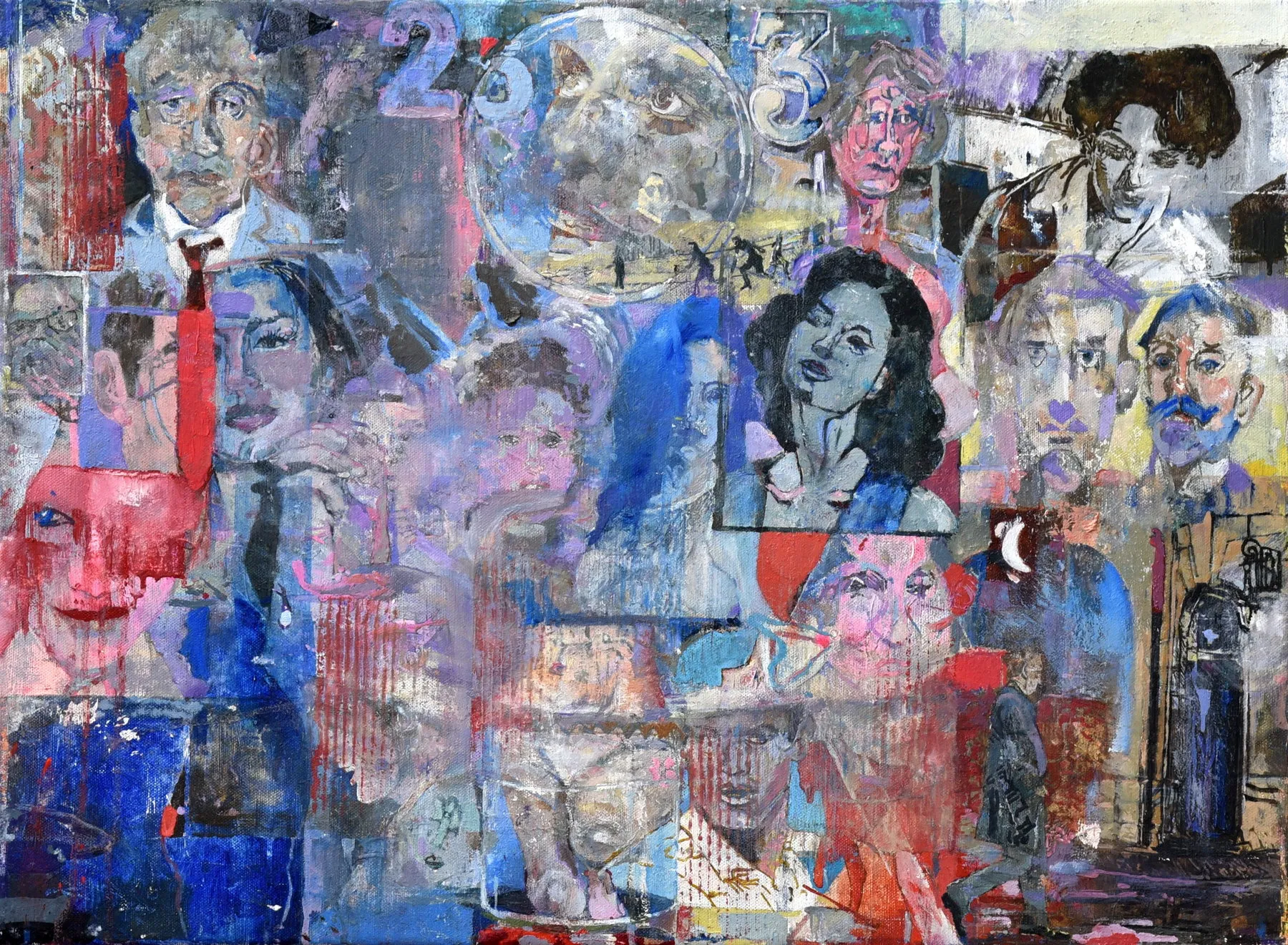 Black Dahlia, João Cristóvão, 2025, Oil on canvas