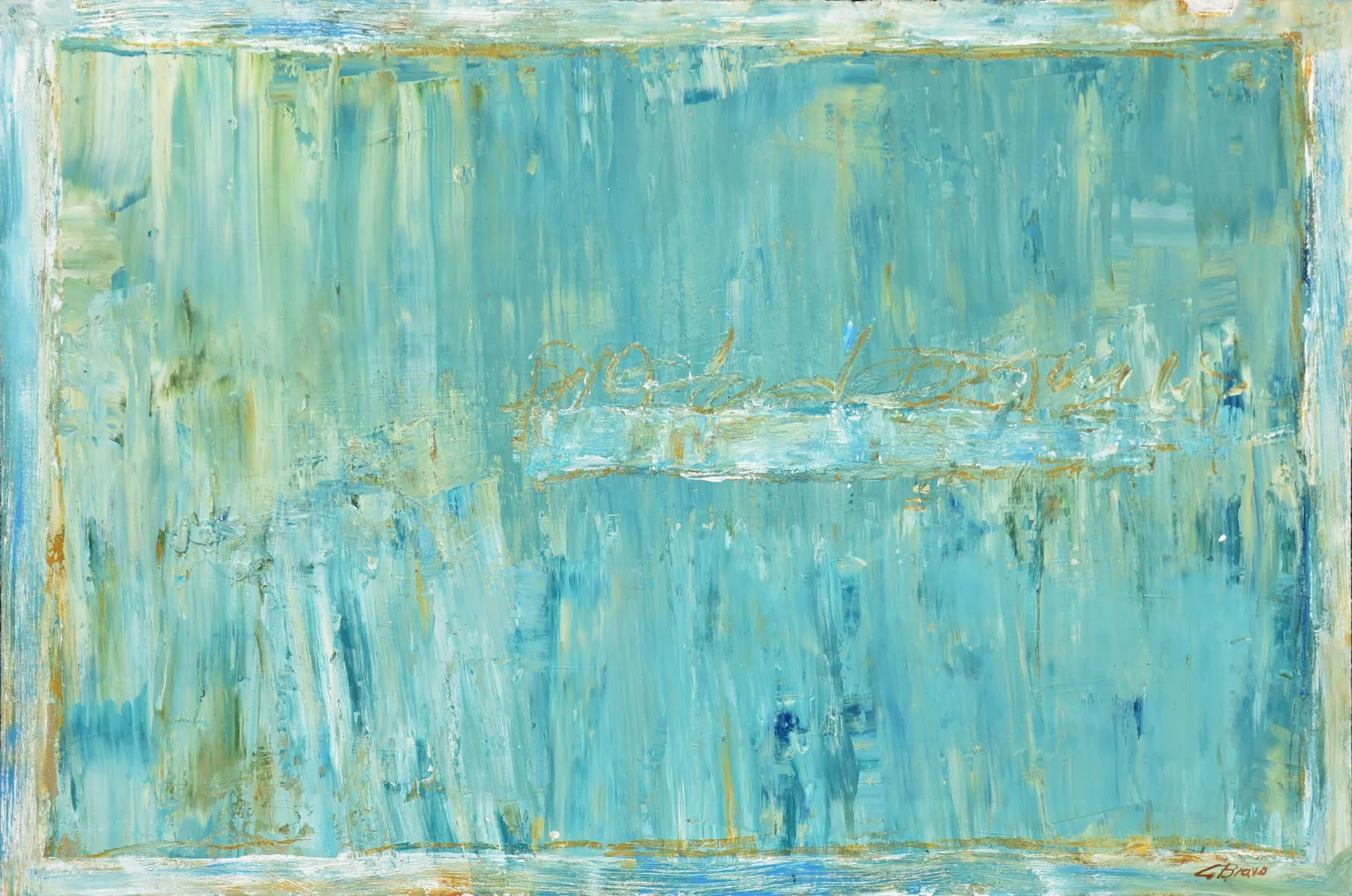 Untitled (249-01), González Bravo, 2022, Oil on cardboard