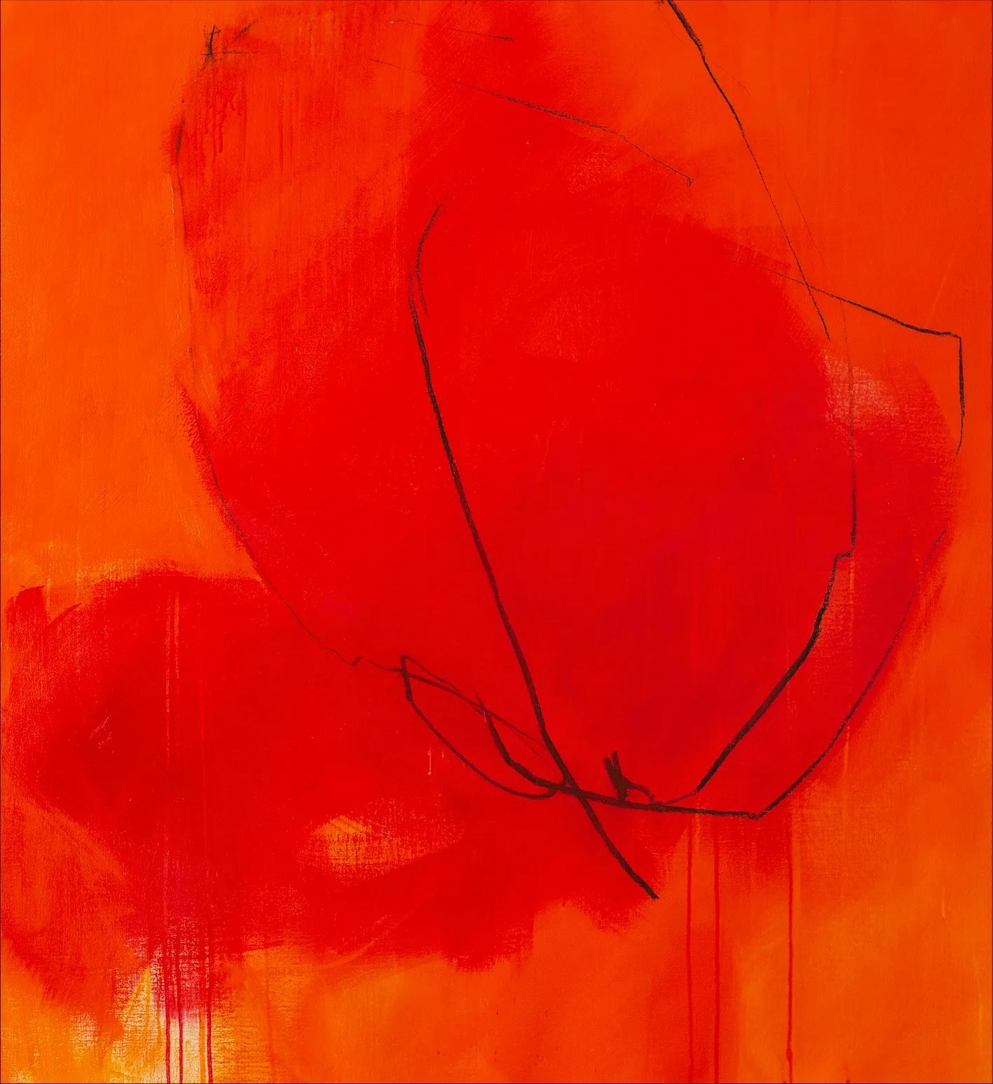 Garden Gazing #6, Fernando Gaspar, Acrylic and oil on canvas