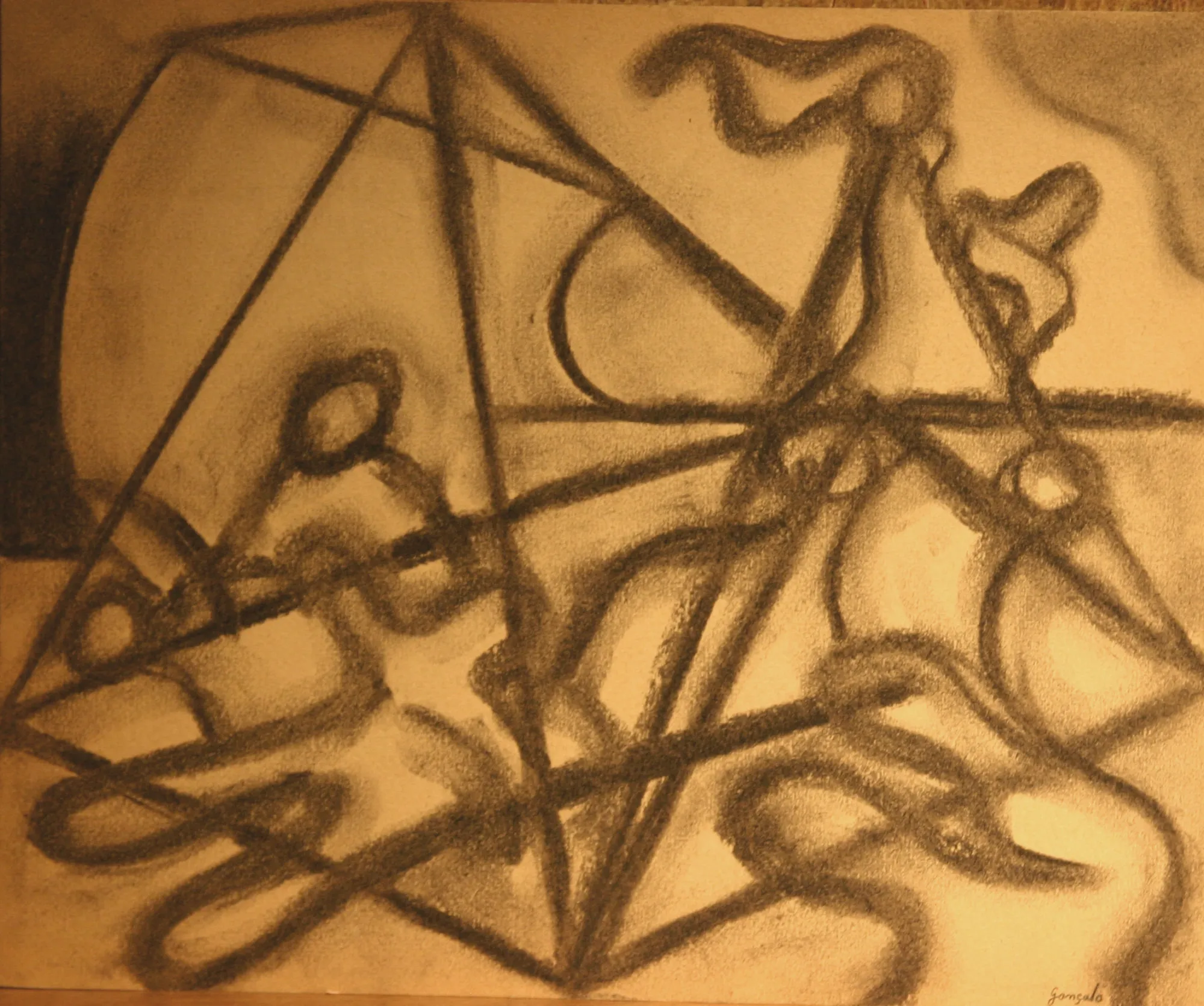 Untitled (67-43), Gonçalo Duarte, 1970, Drawing on paper