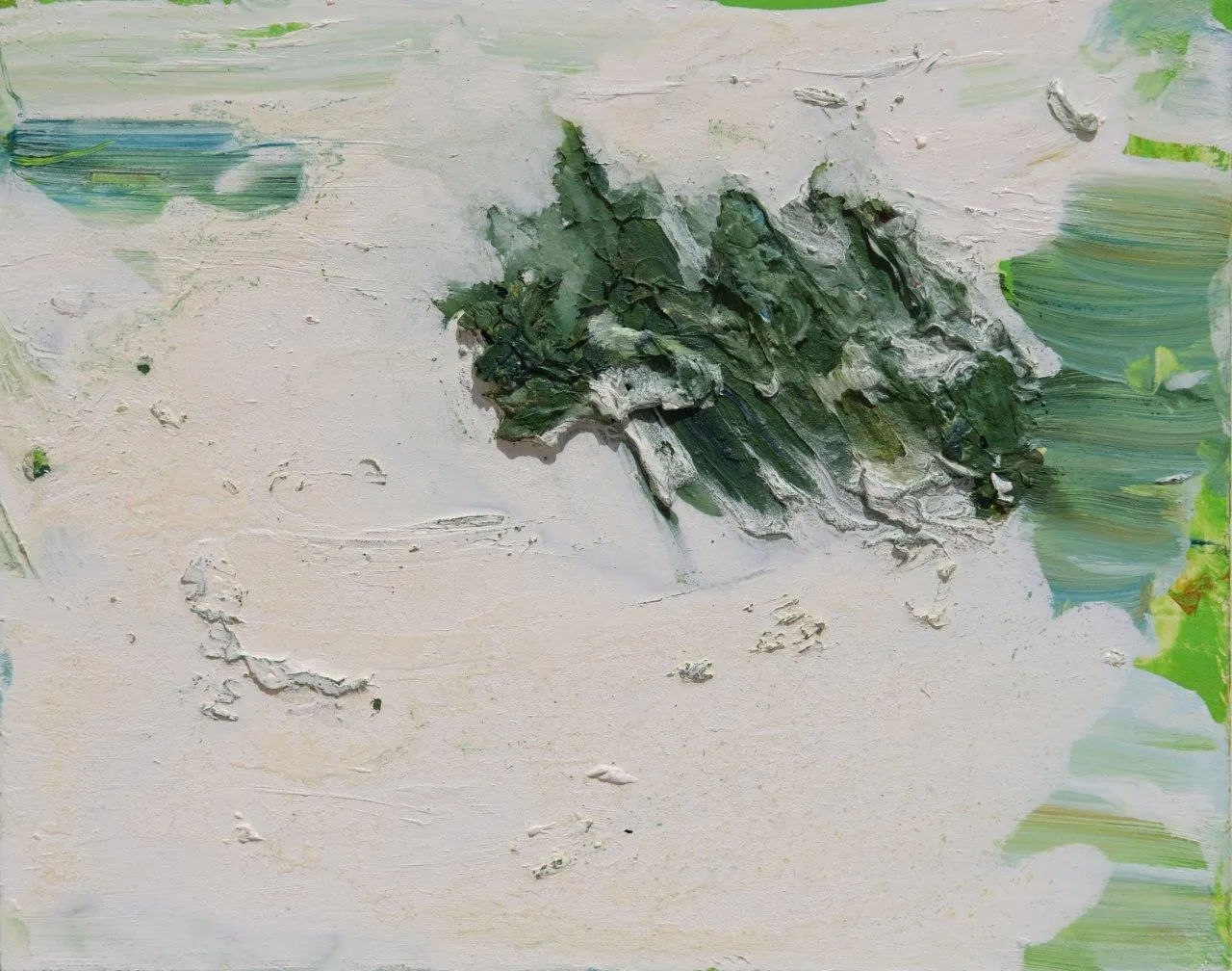 Espelho de tinta V, Ana Sério, 2023, Oil on platex
